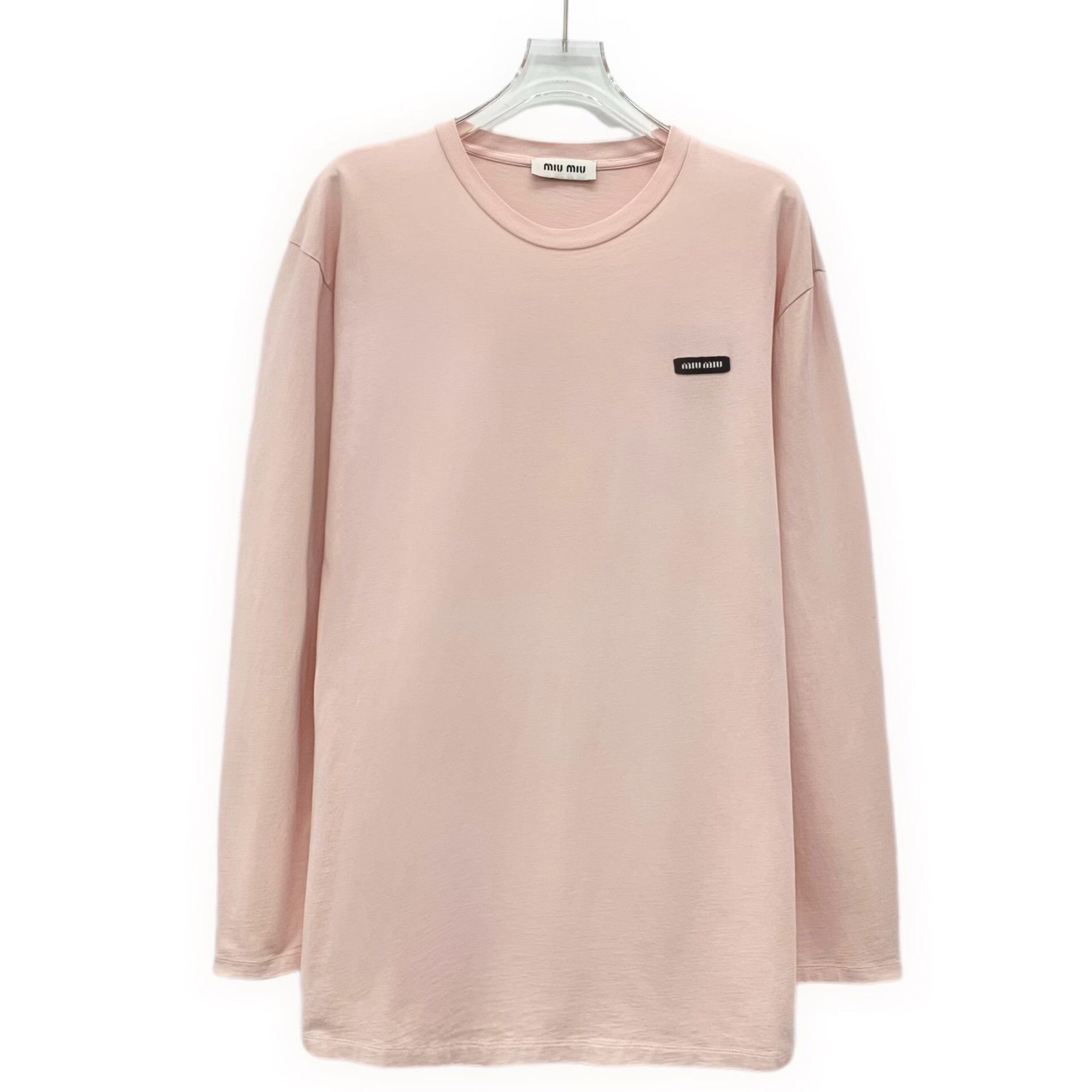 Miu Miu Miu Miu Logo Patch Long Sleeve T-Shirt Size M Size M / US 6-8 / IT 42-44 - 2 Thumbnail