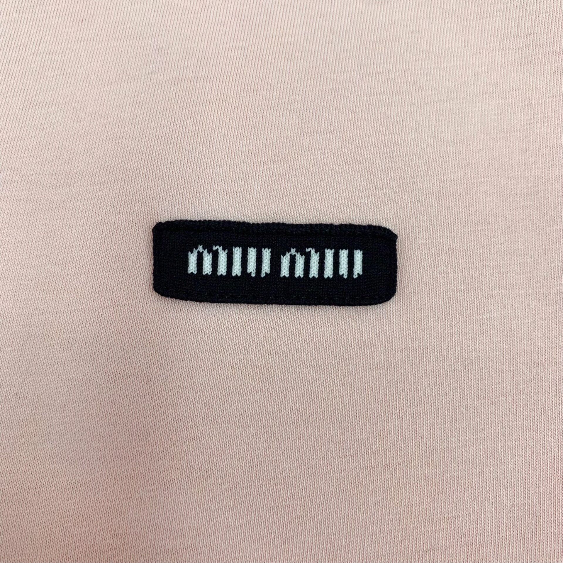Miu Miu Miu Miu Logo Patch Long Sleeve T-Shirt Size M Size M / US 6-8 / IT 42-44 - 6 Thumbnail