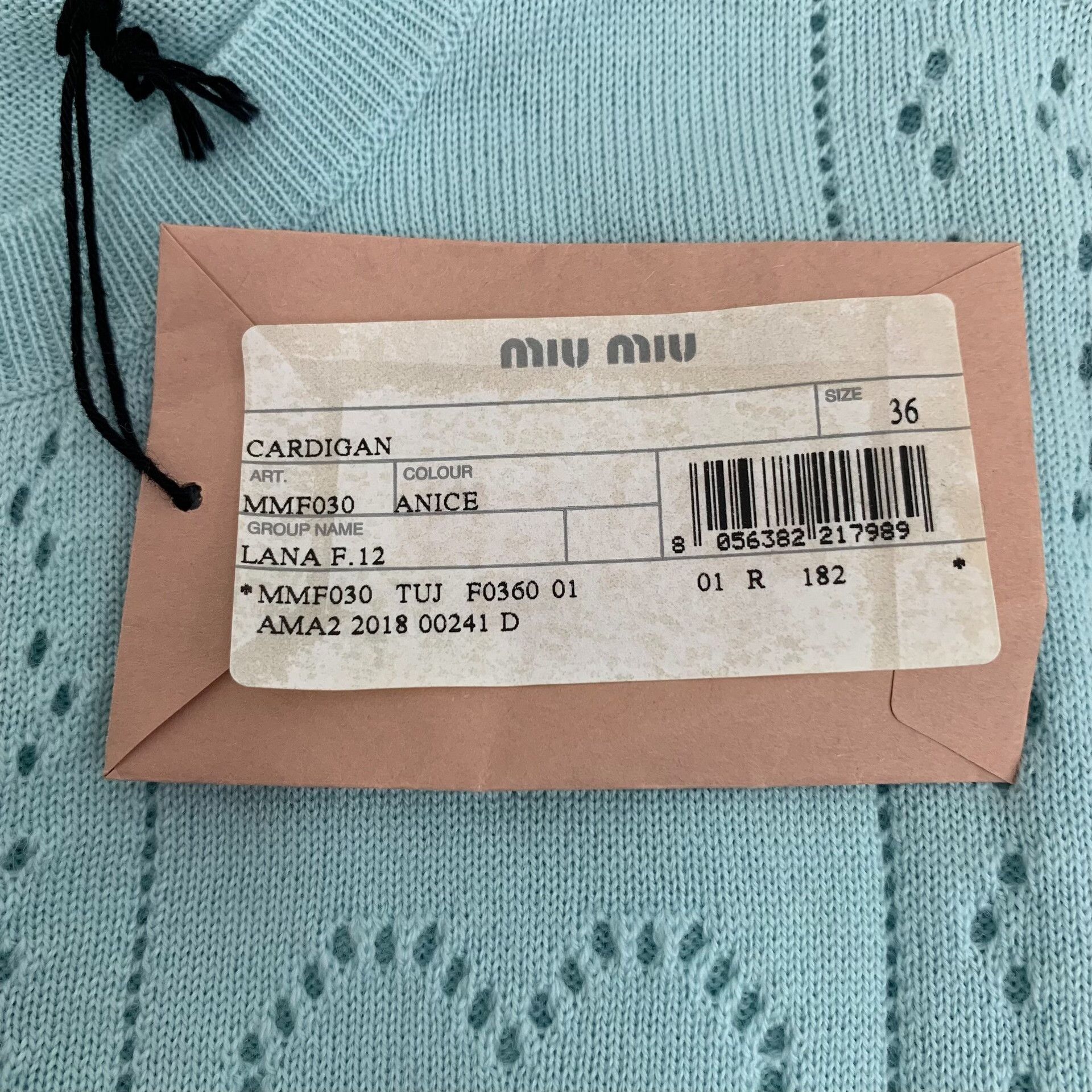 Miu Miu Miu Miu Heart Open-Work Knit Cardigan it_36 Size XS / US 0-2 / IT 36-38 - 7 Thumbnail