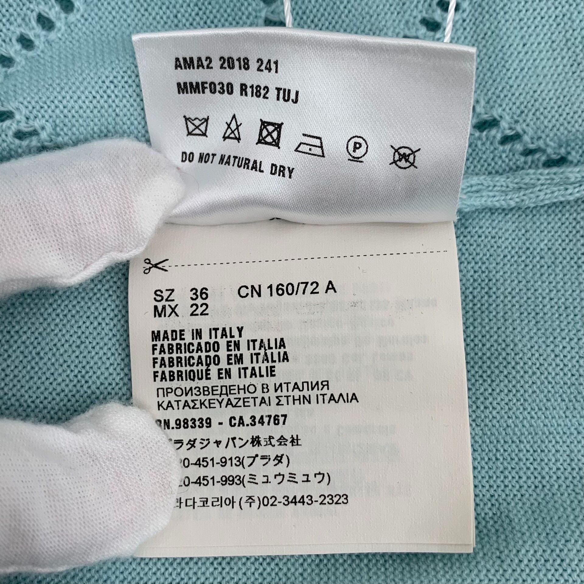 Miu Miu Miu Miu Heart Open-Work Knit Cardigan it_36 Size XS / US 0-2 / IT 36-38 - 10 Thumbnail