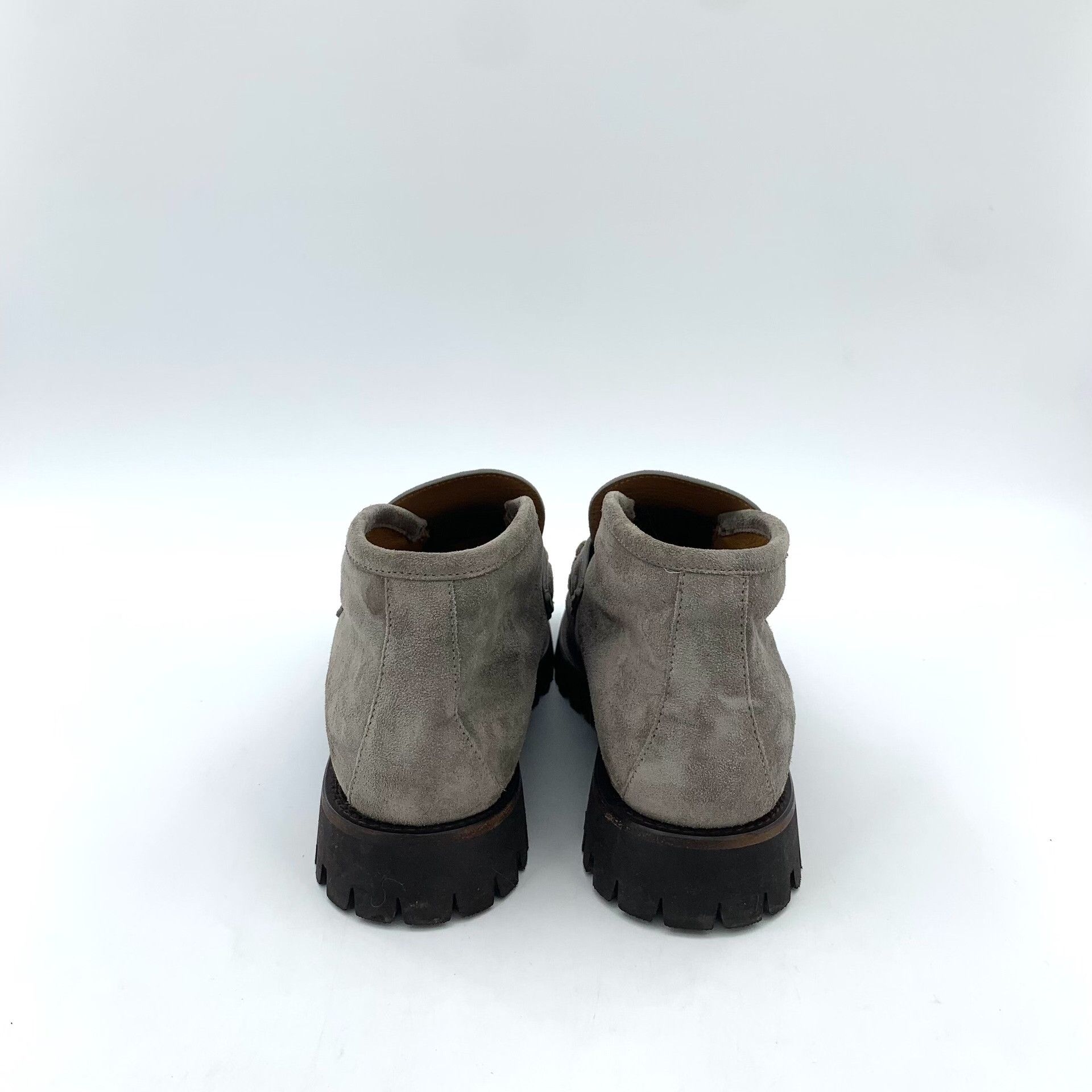 Gucci Gucci Horsebit Suede Flat Ankle Boots EU 37.5 Size US 7.5 / IT 37.5 - 5 Thumbnail