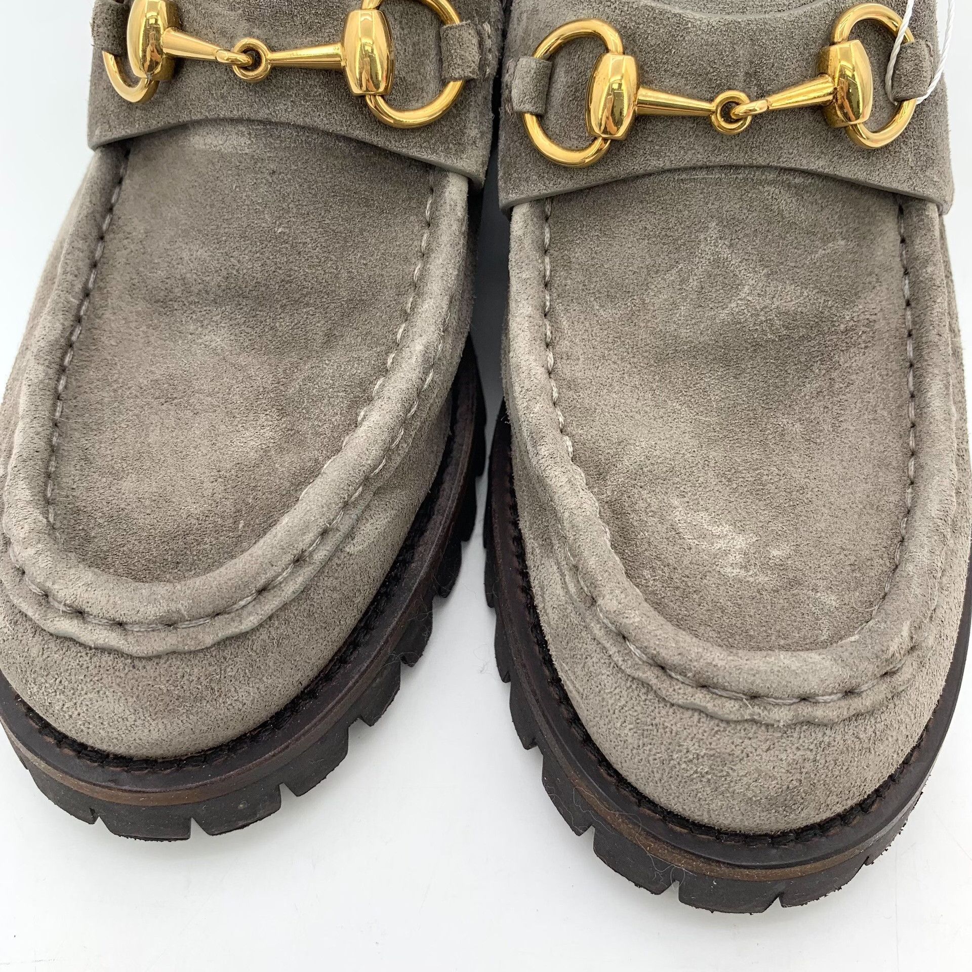 Gucci Gucci Horsebit Suede Flat Ankle Boots EU 37.5 Size US 7.5 / IT 37.5 - 9 Thumbnail