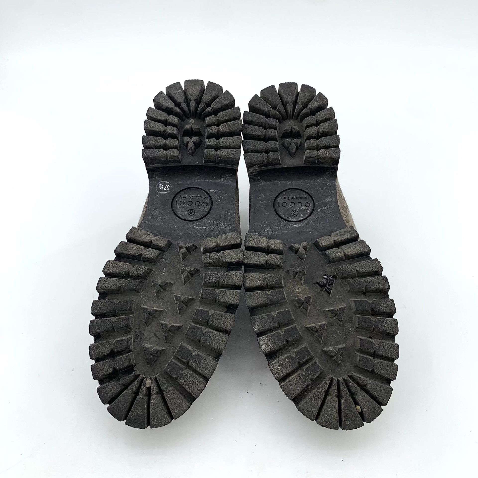 Gucci Gucci Horsebit Suede Flat Ankle Boots EU 37.5 Size US 7.5 / IT 37.5 - 6 Thumbnail