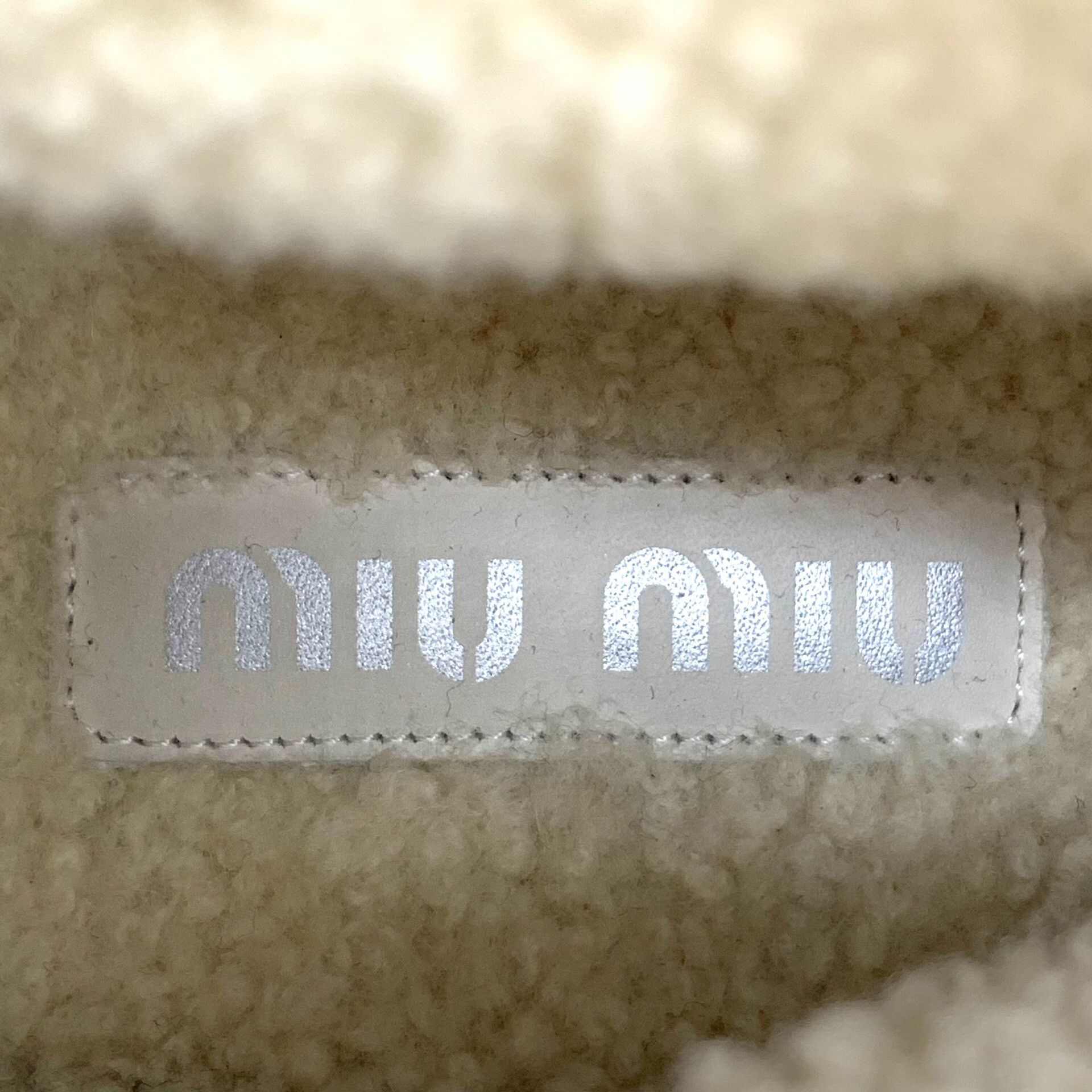 Miu Miu Miu Miu Suede Shearling Lace-Up Boots 38 Size US 8 / IT 38 - 8 Thumbnail