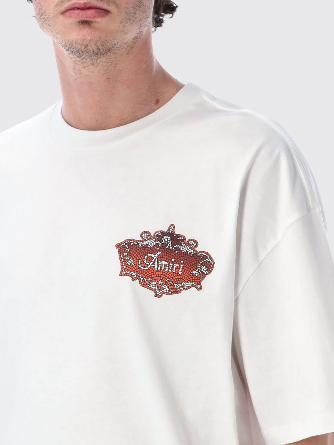 Amiri Amiri T-Shirt Men Ivory Size US S / EU 44-46 / 1 - 3 Thumbnail