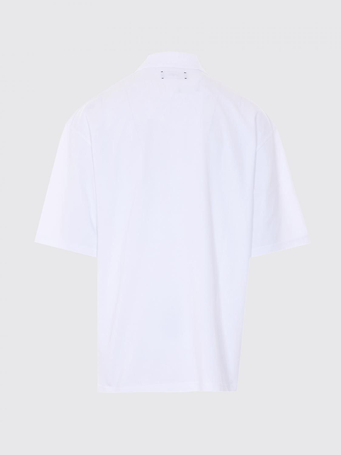 Amiri Amiri Polo Shirt Men White Size US XL / EU 56 / 4 - 3 Thumbnail