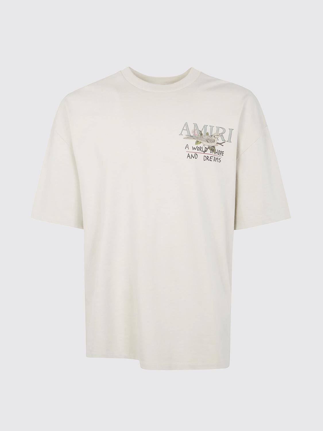 Amiri Amiri T-Shirt Men Cream Size US S / EU 44-46 / 1 - 2 Thumbnail