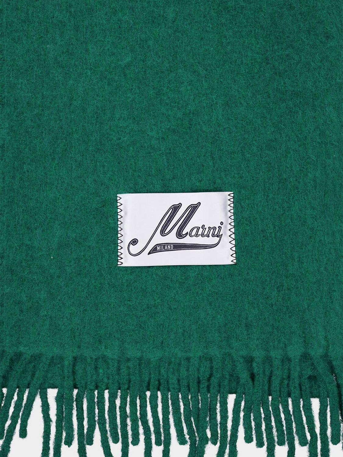 Marni Marni Scarf Men Moss Green Size ONE SIZE - 2 Thumbnail