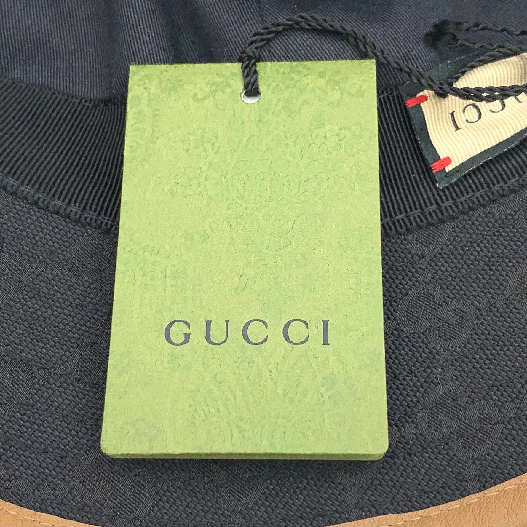 Gucci Gucci GG Supreme Web Bucket Hat L Size ONE SIZE - 7 Thumbnail