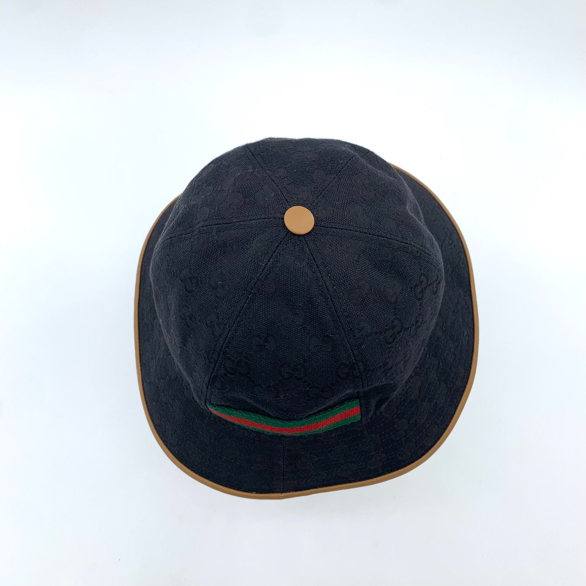 Gucci Gucci GG Supreme Web Bucket Hat L Size ONE SIZE - 4 Thumbnail