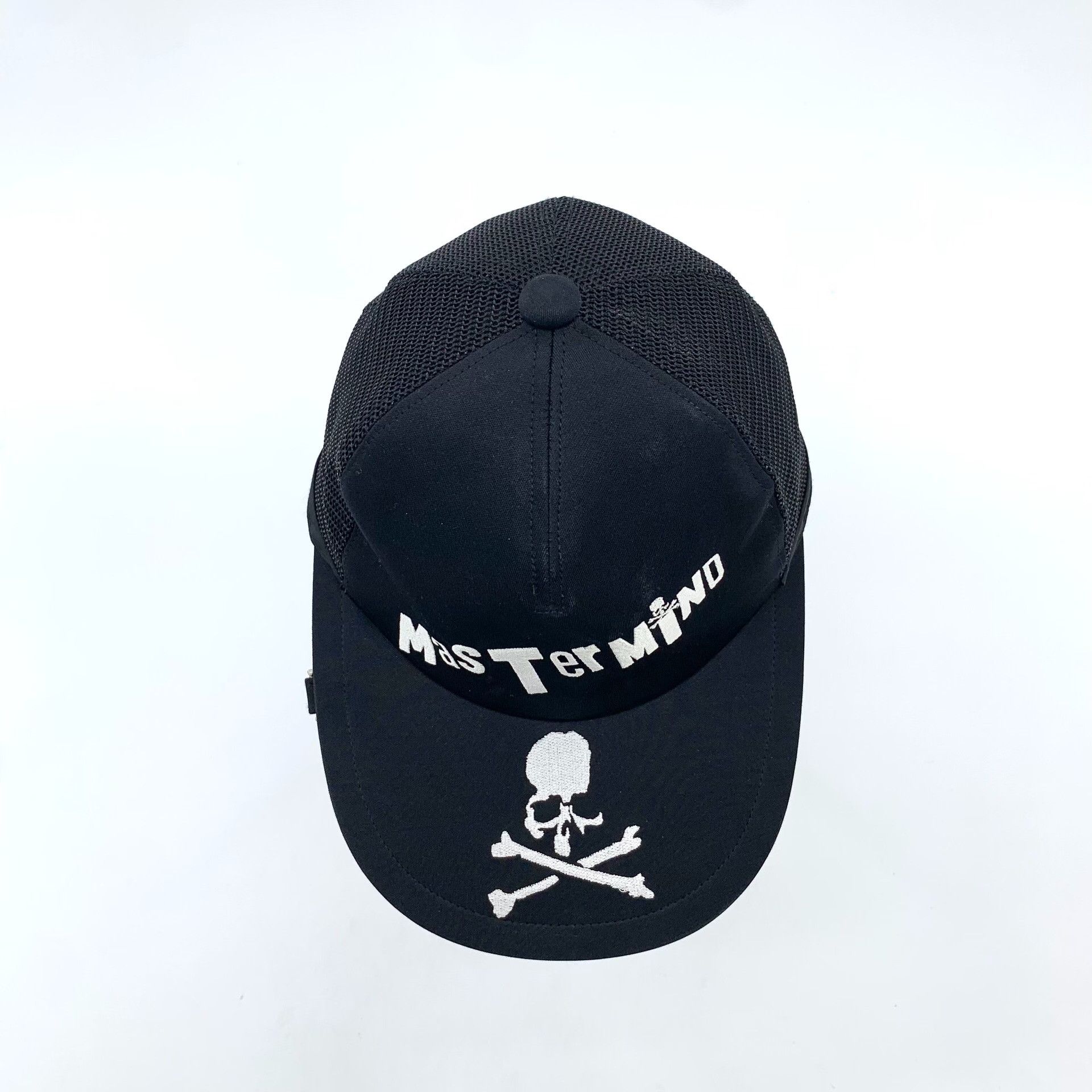 Mastermind World Mastermind World Embroidered Skull Trucker Hat S Size ONE SIZE - 6 Thumbnail