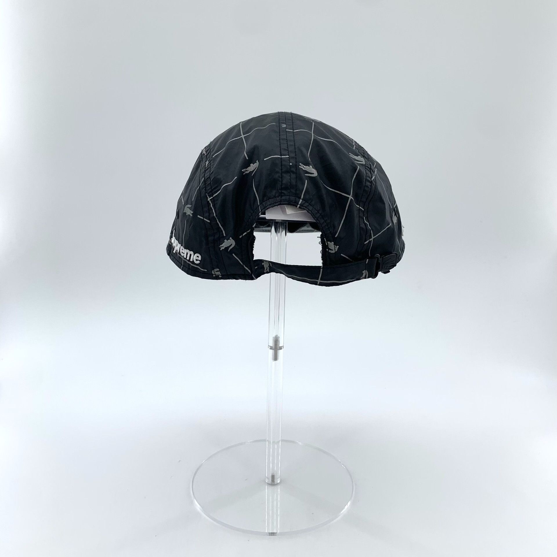 Lacoste × Supreme Supreme x Lacoste Grid Nylon Camp Cap ONE SIZE Size ONE SIZE - 3 Thumbnail
