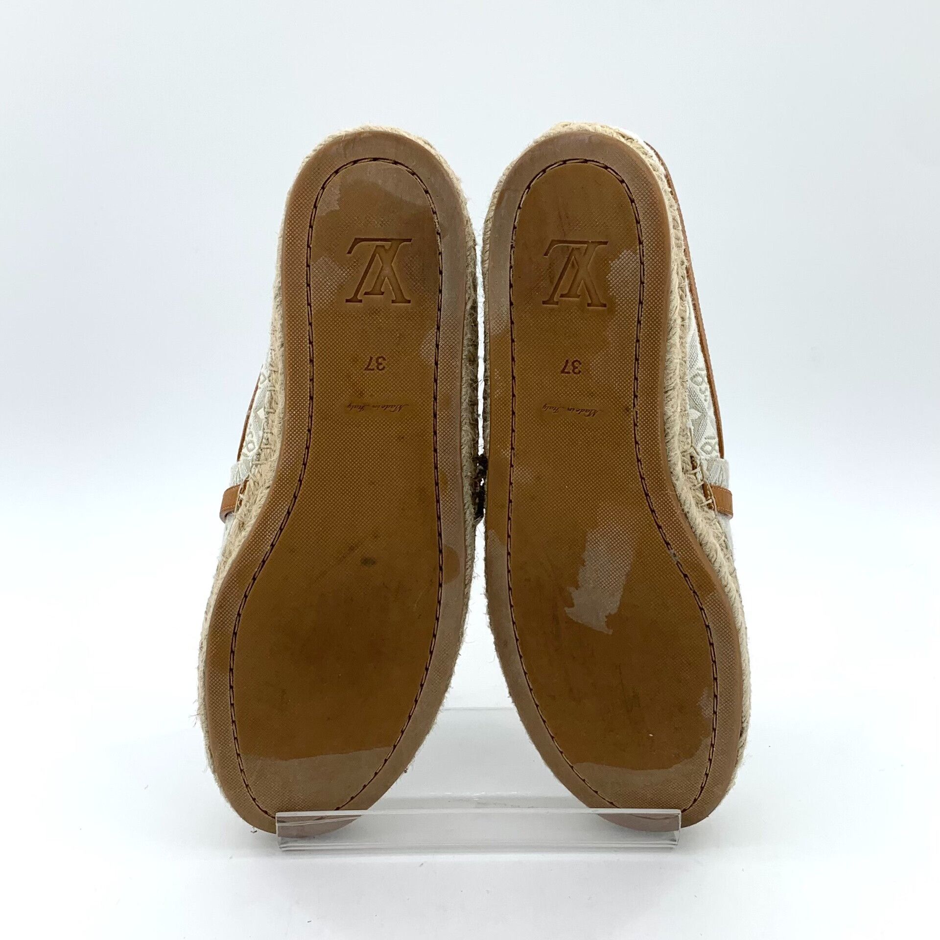 Louis Vuitton Louis Vuitton Starboard Jacquard Espadrilles 37 Size US 7 / IT 37 - 6 Thumbnail