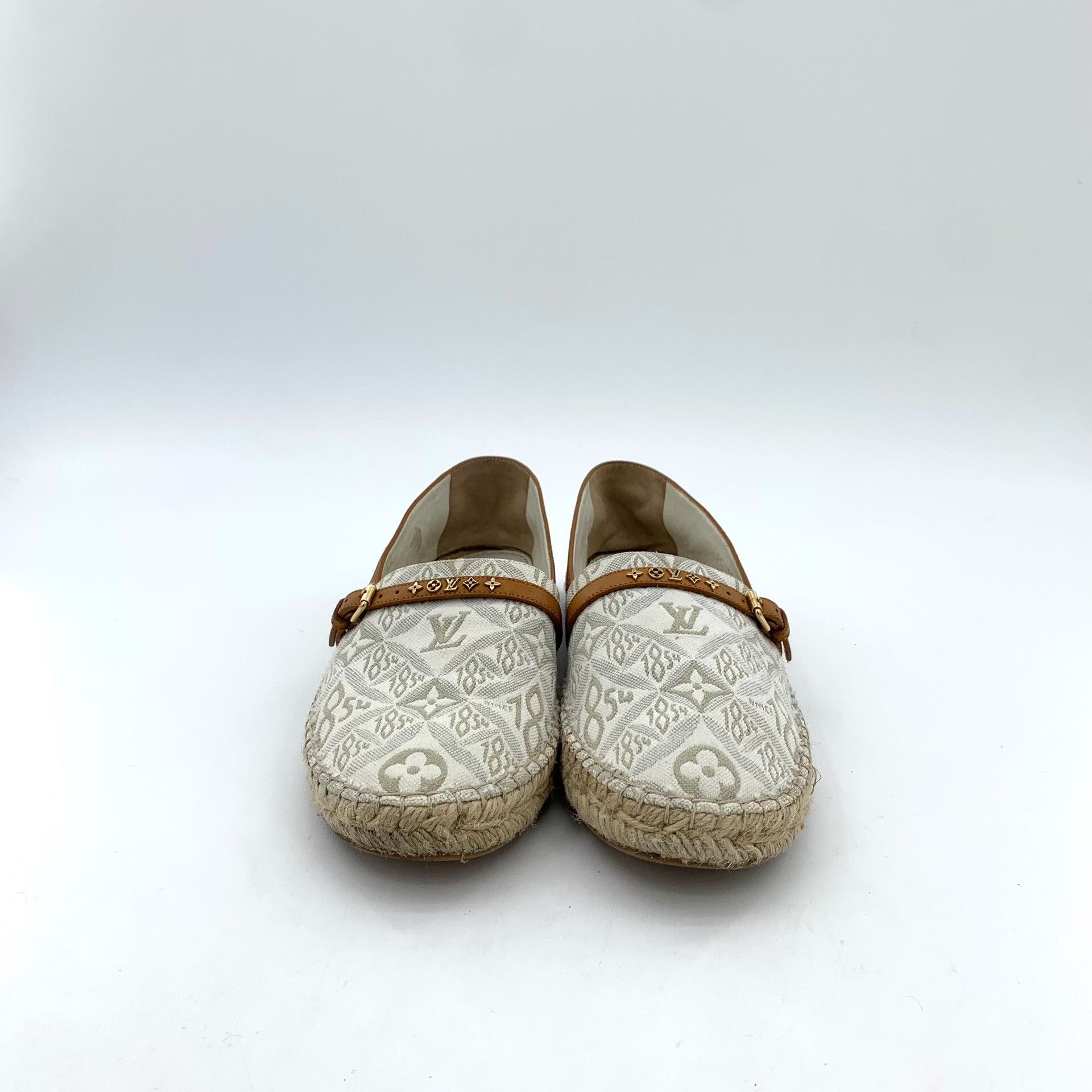 Louis Vuitton Louis Vuitton Starboard Jacquard Espadrilles 37 Size US 7 / IT 37 - 4 Thumbnail