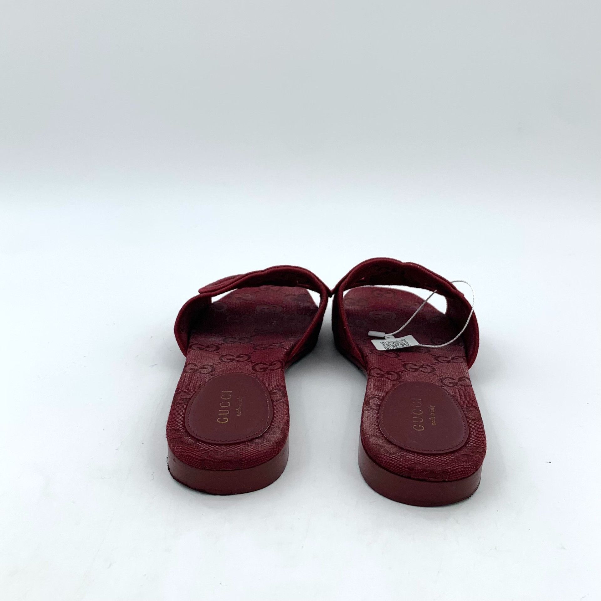 Gucci Gucci Interlocking G Embroidery Slides 35.5 Size US 5.5 / IT 35.5 - 5 Thumbnail