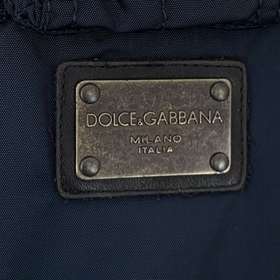 Dolce & Gabbana Dolce & Gabbana Leather Paneled Bomber Jacket 50 Size US M / EU 48-50 / 2 - 6 Thumbnail