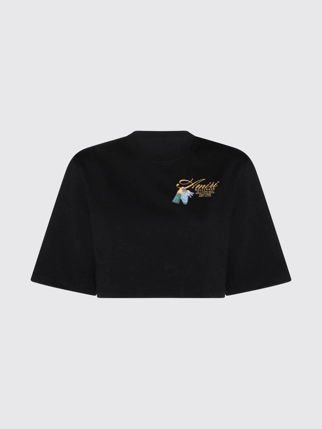 Amiri Amiri T-Shirt Woman Black Size M / US 6-8 / IT 42-44 - 2 Thumbnail