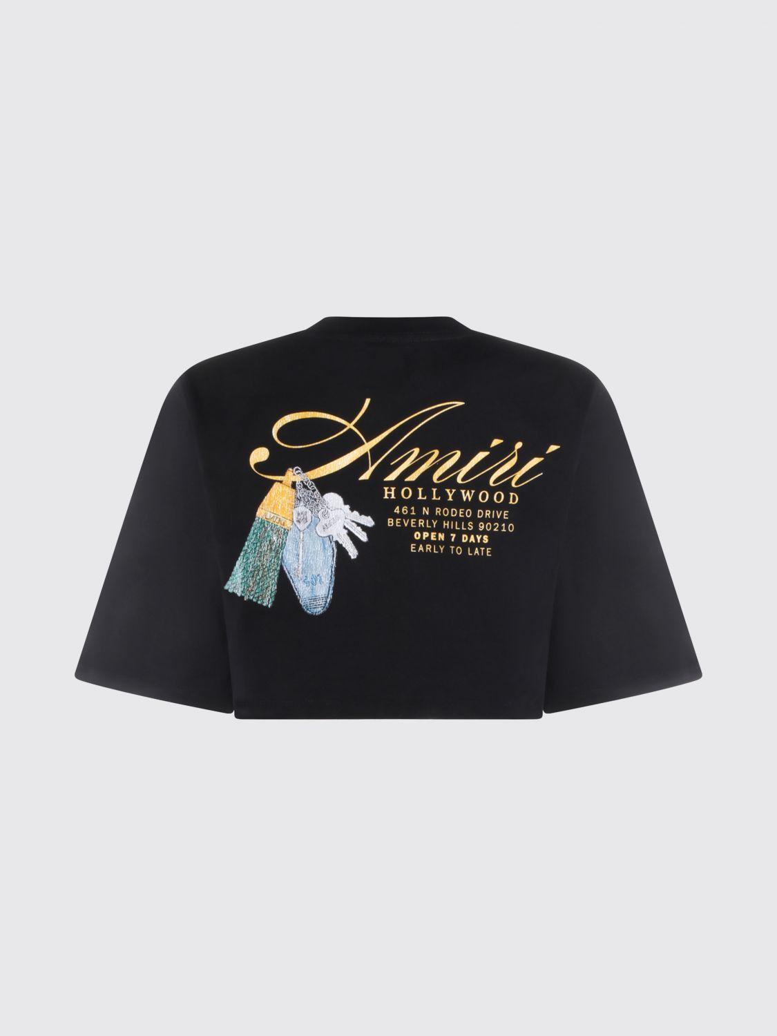 Amiri Amiri T-Shirt Woman Black Size M / US 6-8 / IT 42-44 - 3 Thumbnail