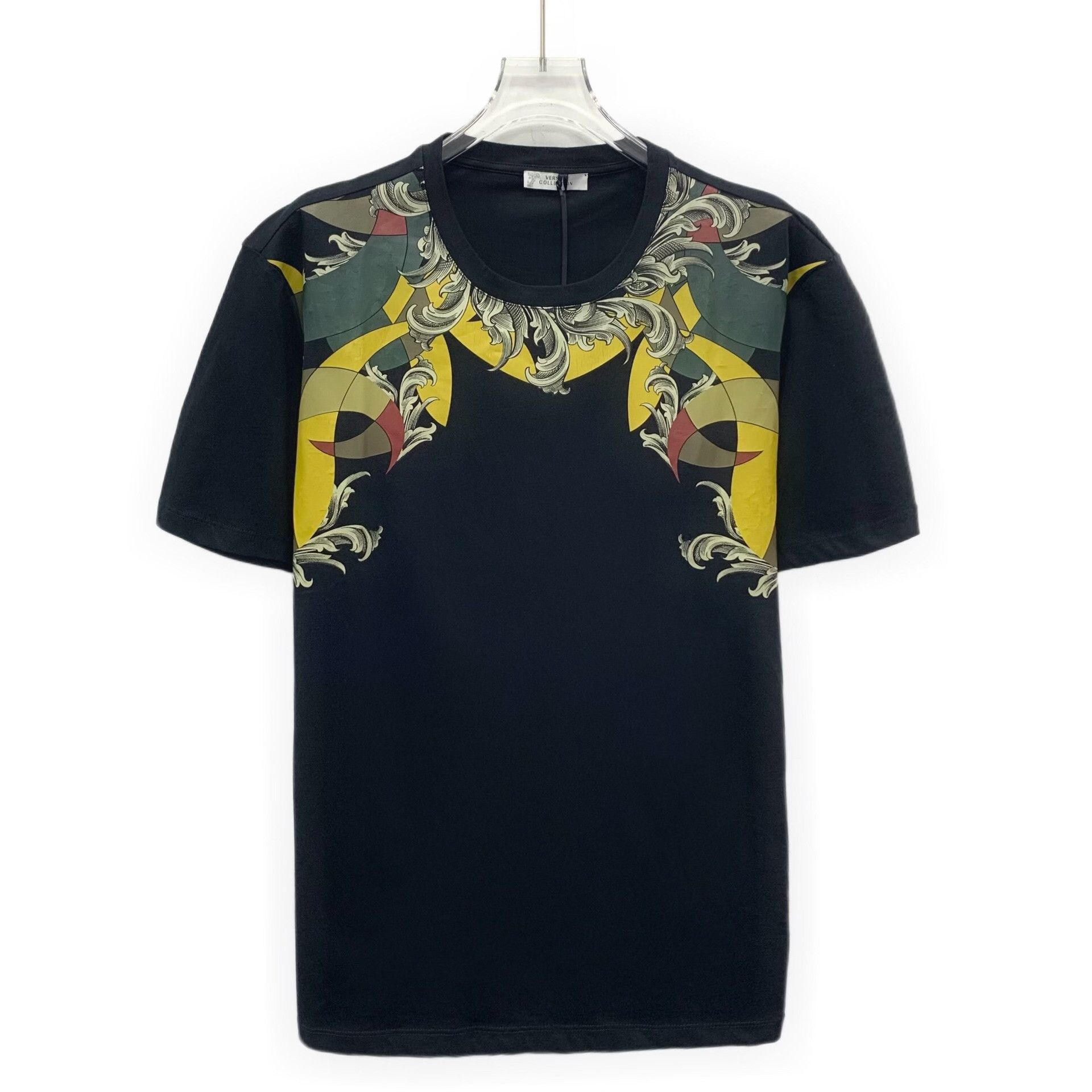 Versace Versace Baroque Print Cotton T-Shirt Size M Size US M / EU 48-50 / 2 - 2 Thumbnail
