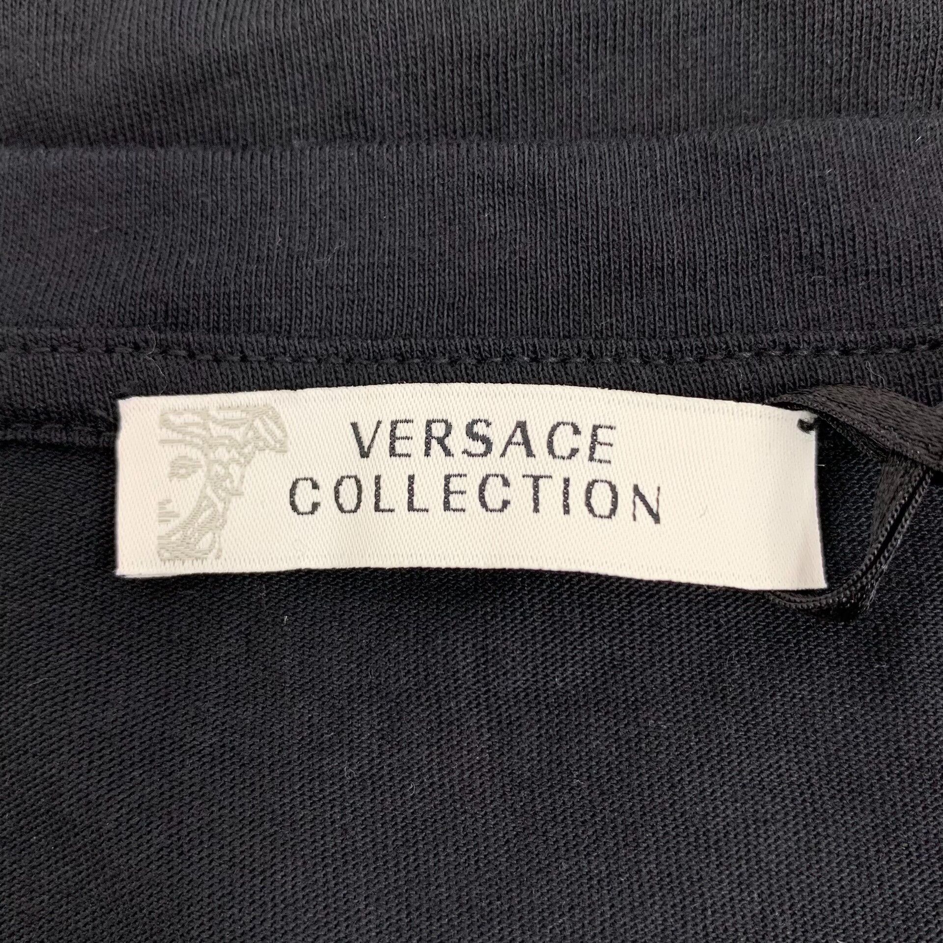 Versace Versace Baroque Print Cotton T-Shirt Size M Size US M / EU 48-50 / 2 - 6 Thumbnail