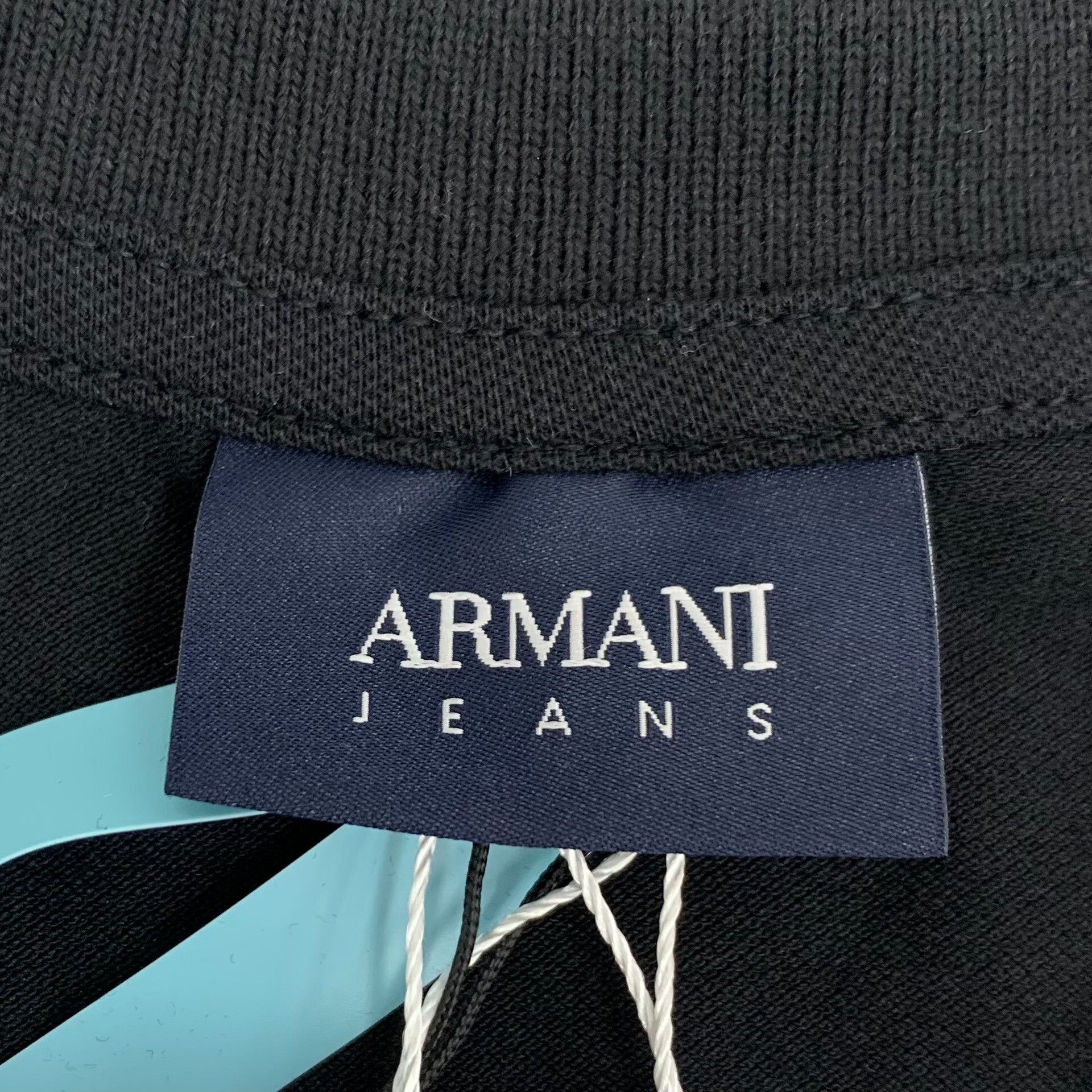 Armani Armani Jeans Logo Print Long Sleeve Polo Size M Size US M / EU 48-50 / 2 - 6 Thumbnail