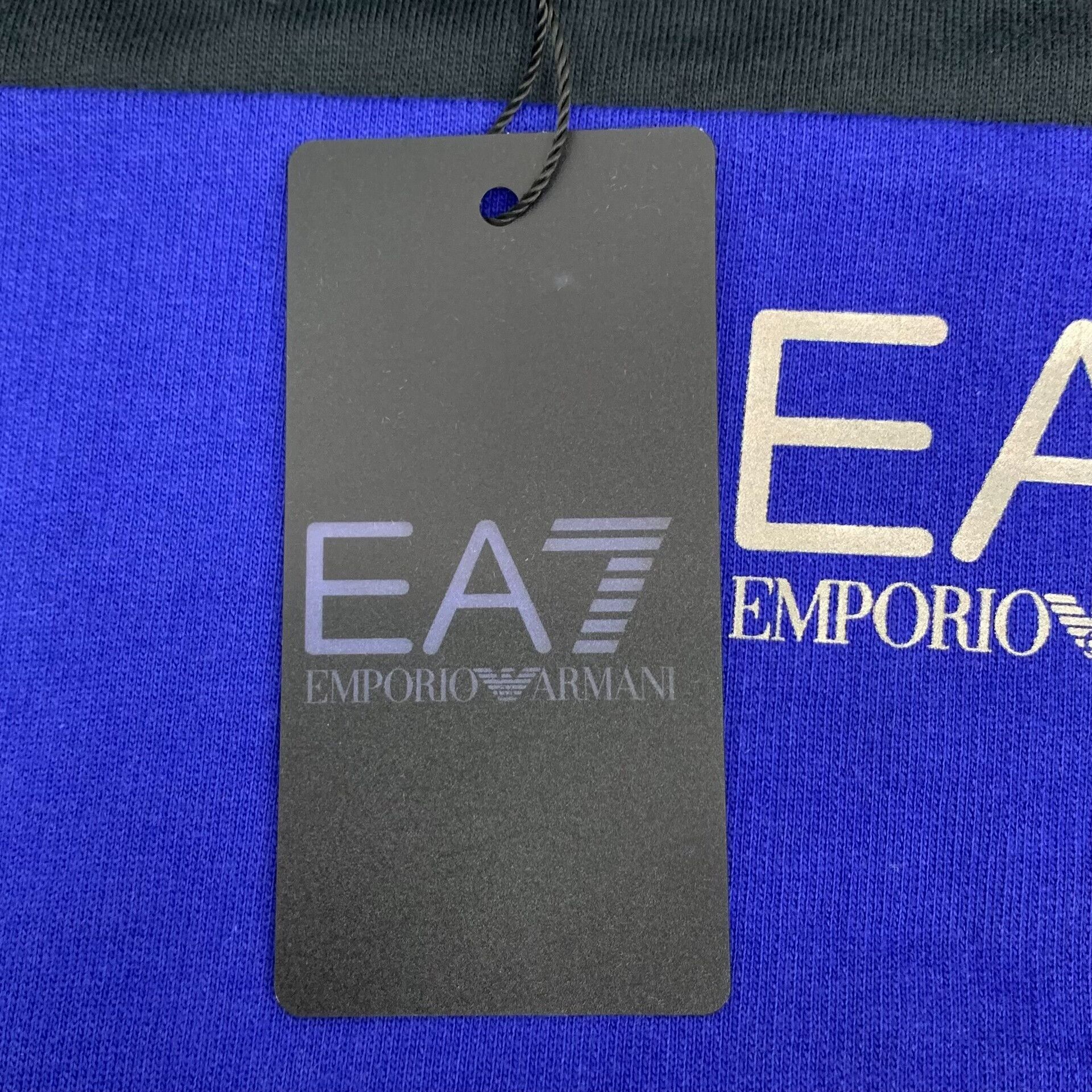 Emporio Armani EA7 Emporio Armani Colorblock Logo Sweatshirt Size M Size US M / EU 48-50 / 2 - 7 Thumbnail