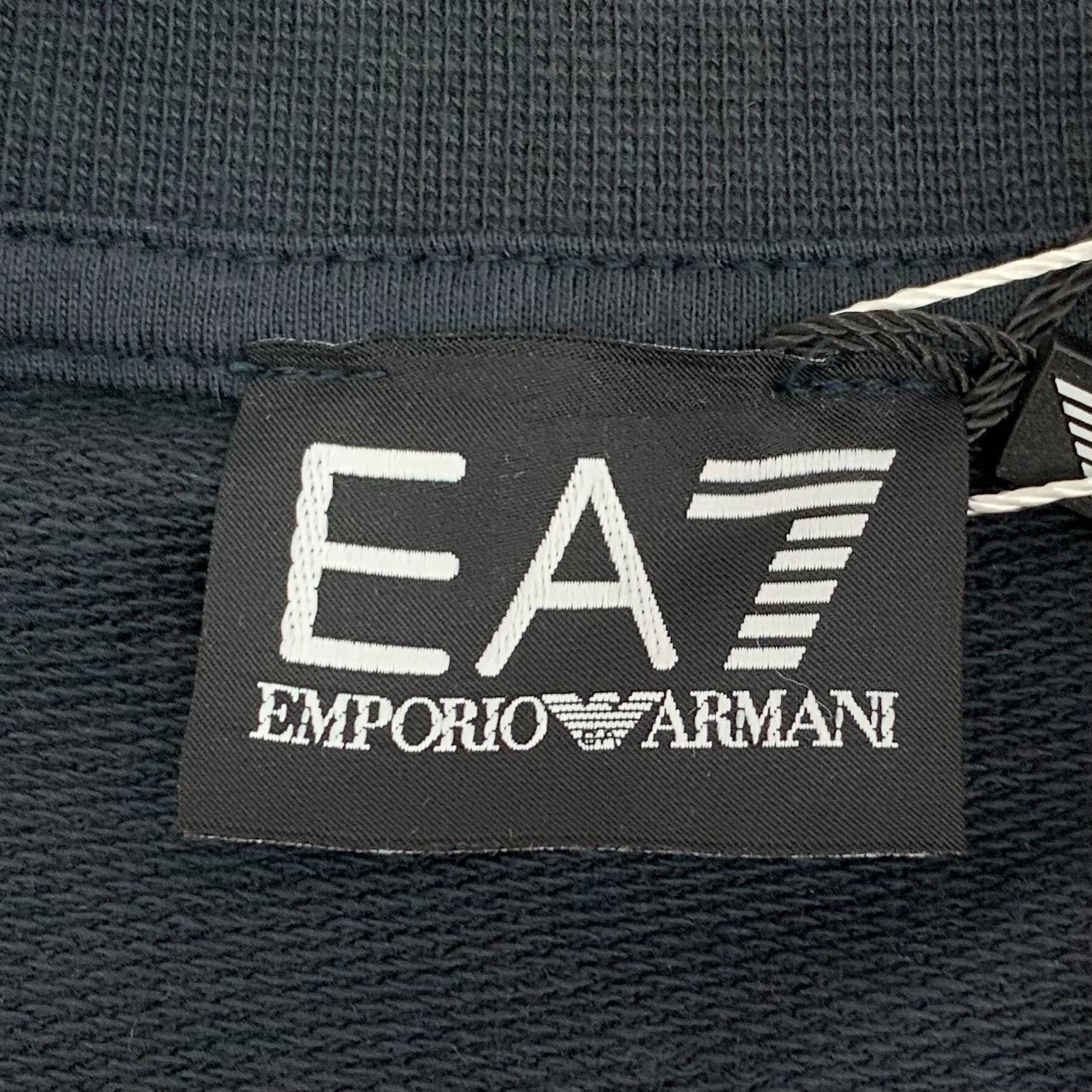 Emporio Armani EA7 Emporio Armani Colorblock Logo Sweatshirt Size M Size US M / EU 48-50 / 2 - 6 Thumbnail