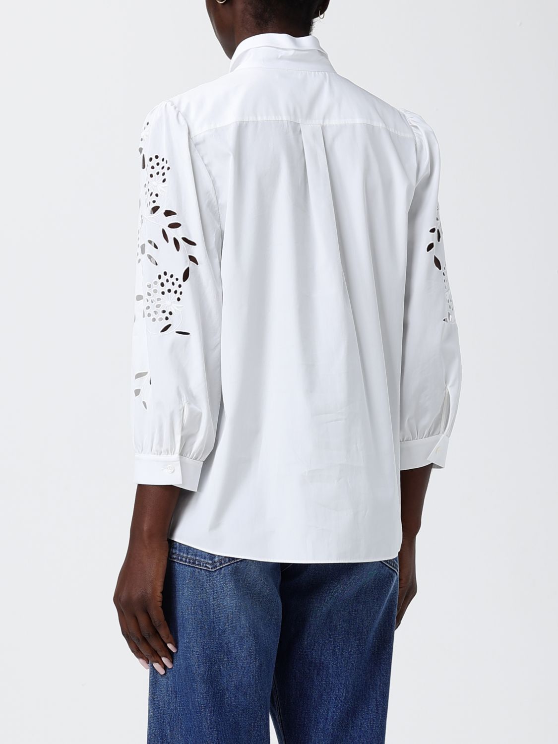 Valentino Valentino Shirt Woman White Size S / US 4 / IT 40 - 3 Thumbnail