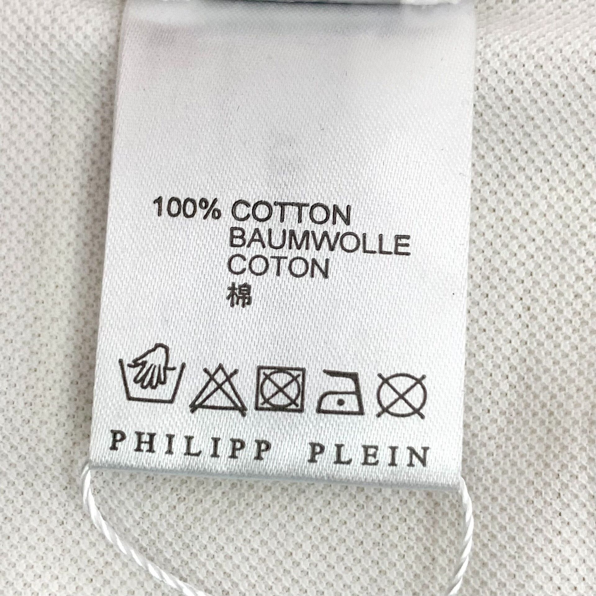 Philipp Plein Philipp Plein Skull Graphic Print Polo Shirt L Size US L / EU 52-54 / 3 - 10 Thumbnail