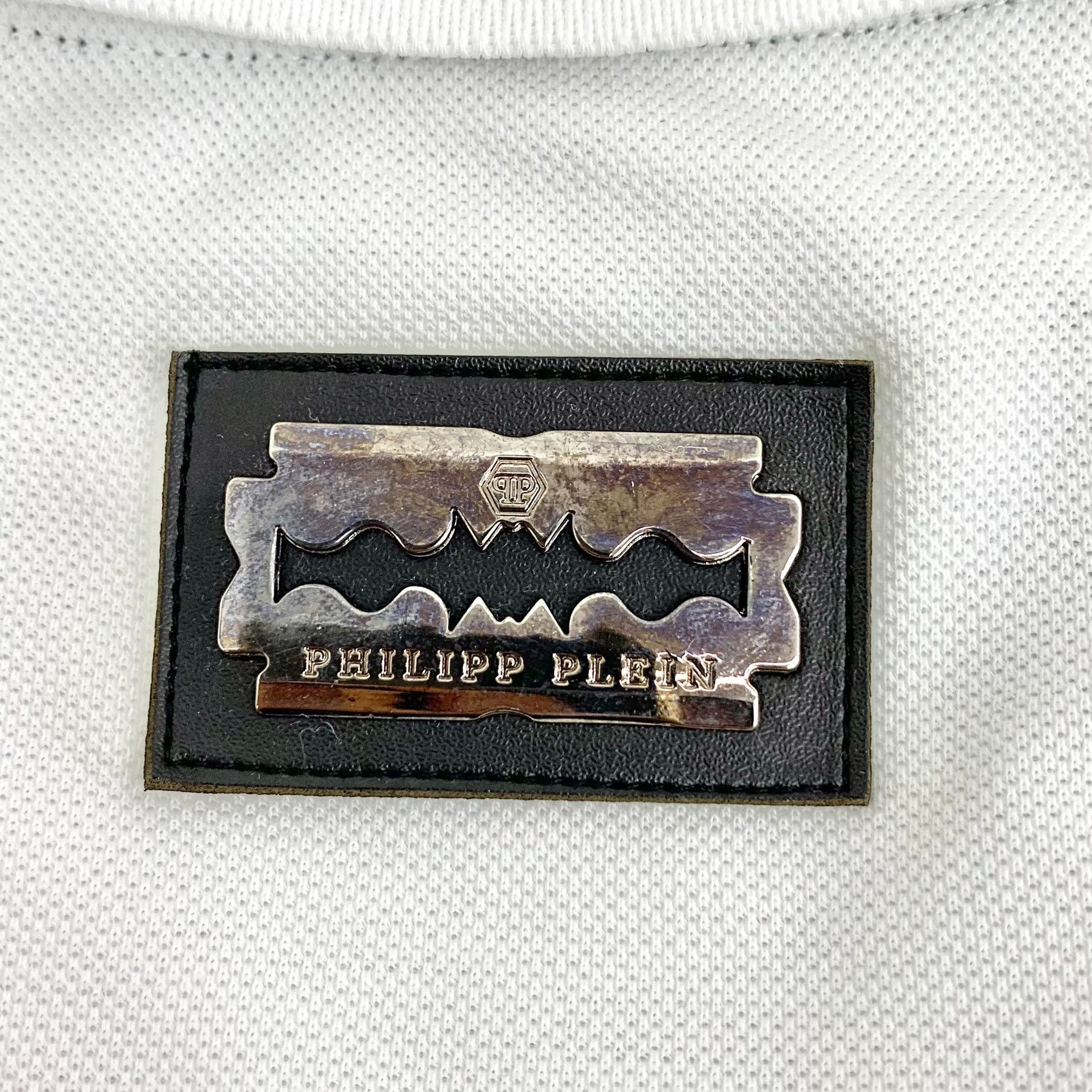 Philipp Plein Philipp Plein Skull Graphic Print Polo Shirt L Size US L / EU 52-54 / 3 - 6 Thumbnail