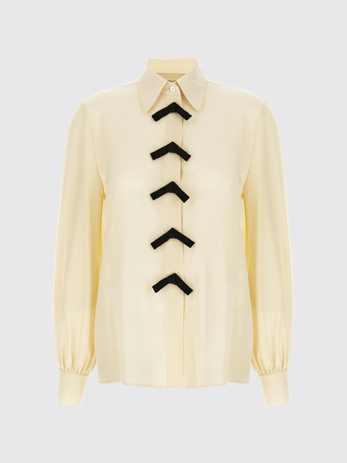 Valentino Valentino Shirt Woman Beige Size M / US 6-8 / IT 42-44 - 2 Thumbnail