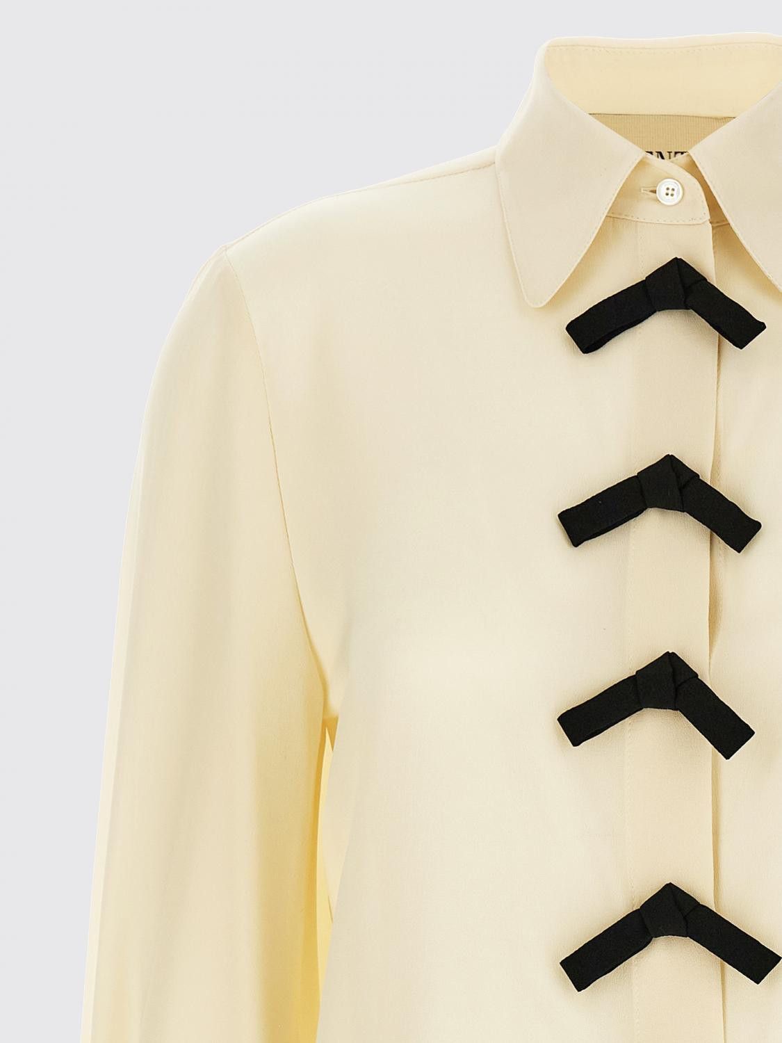 Valentino Valentino Shirt Woman Beige Size M / US 6-8 / IT 42-44 - 4 Thumbnail