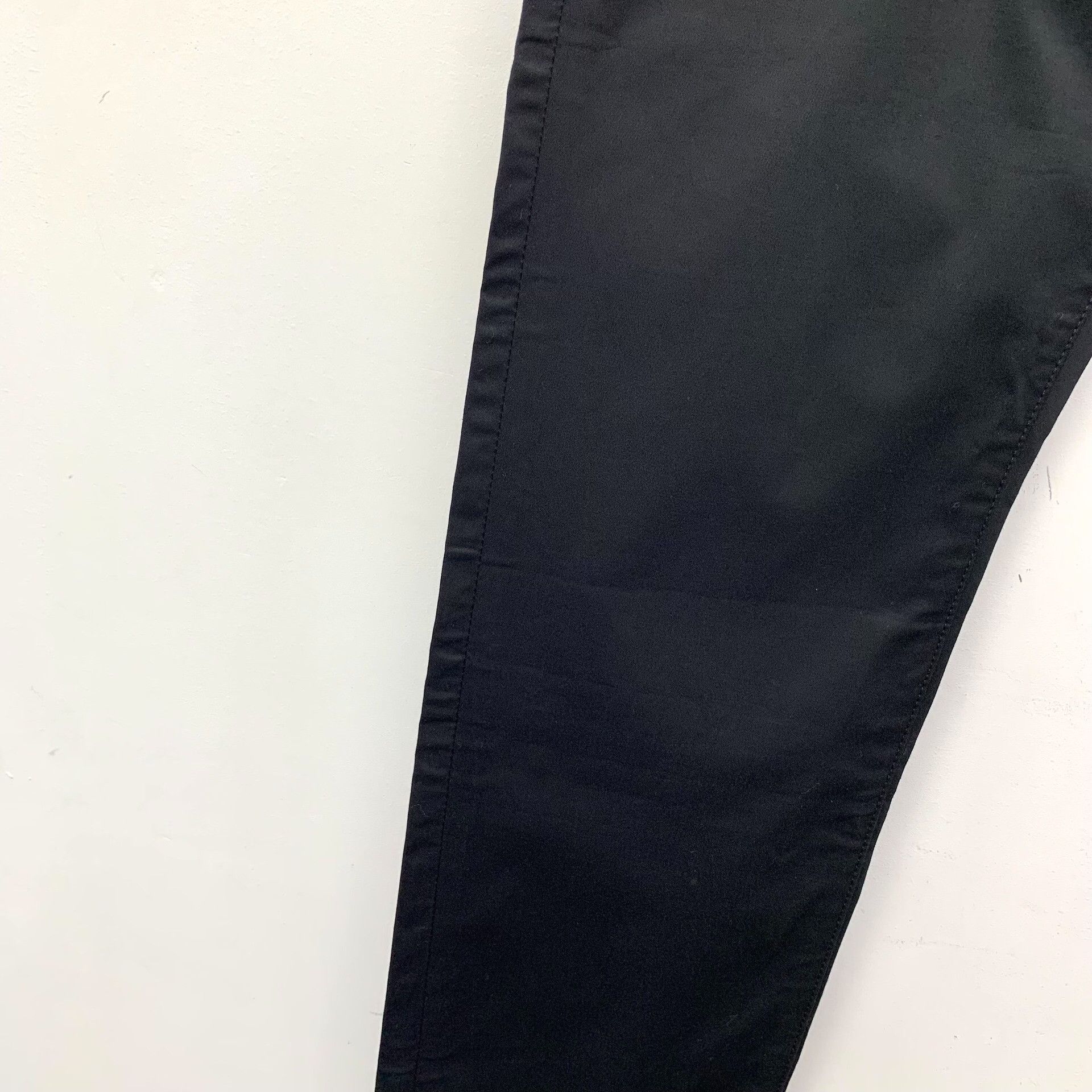 Dolce & Gabbana Dolce & Gabbana Black Stretch Cotton Pants 44 Size US 28 / EU 44 - 5 Thumbnail