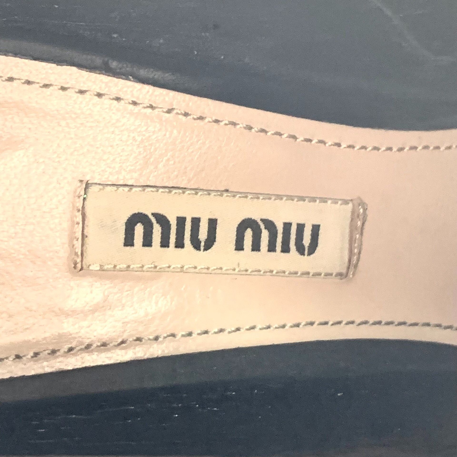 Miu Miu Miu Miu Crystal Block Heel Suede Boots 37.5 Size US 7.5 / IT 37.5 - 9 Thumbnail