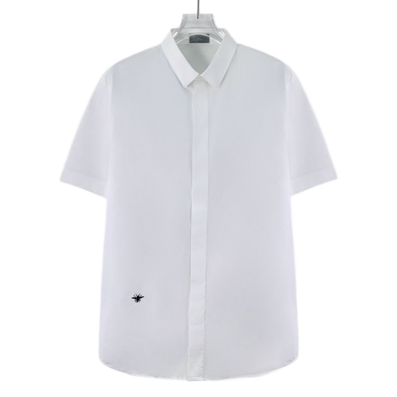 Dior Dior Bee Embroidery Short Sleeve Shirt 39 Size US M / EU 48-50 / 2 - 2 Thumbnail