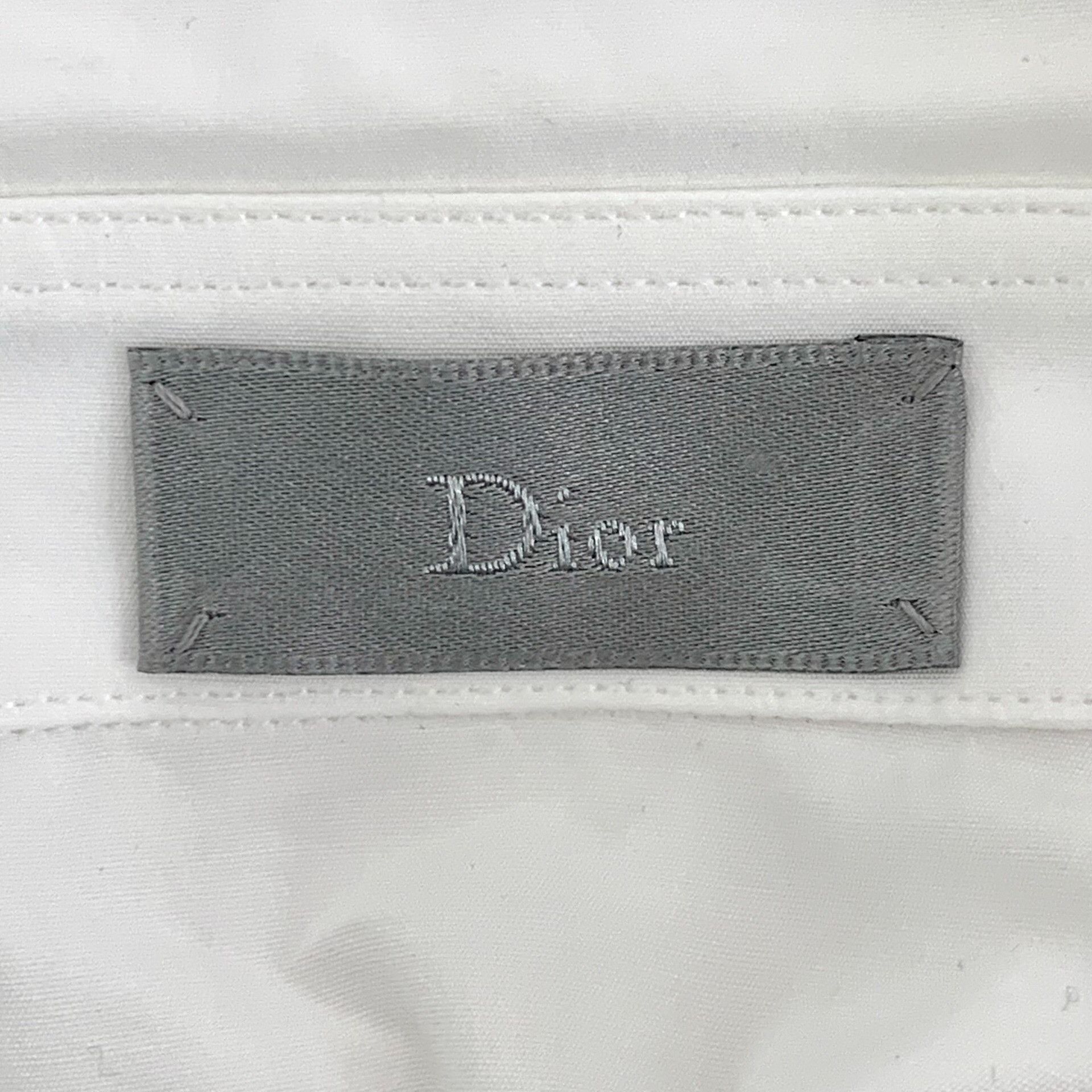 Dior Dior Bee Embroidery Short Sleeve Shirt 39 Size US M / EU 48-50 / 2 - 6 Thumbnail