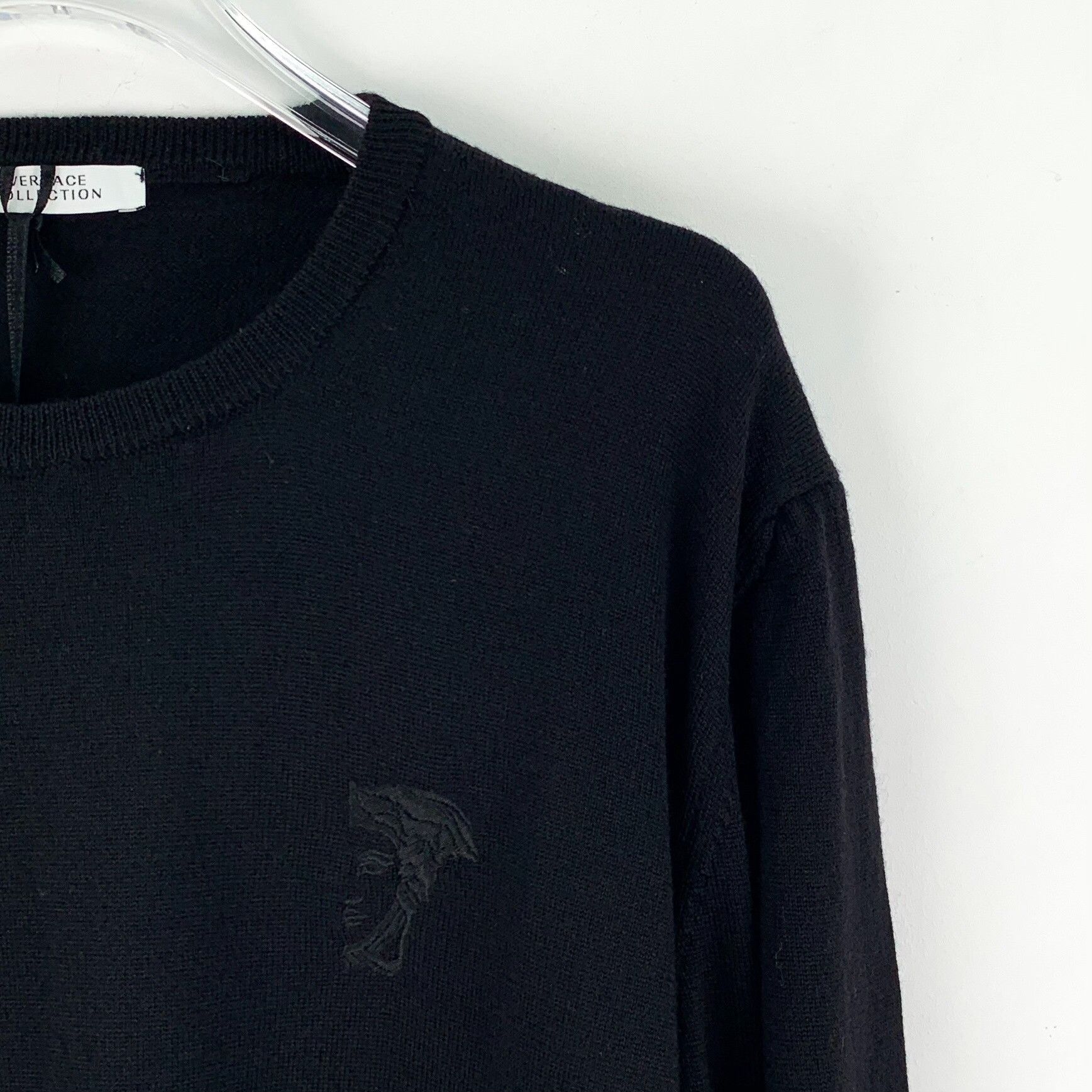 Versace Versace Medusa Head Wool Sweater L Size US L / EU 52-54 / 3 - 4 Thumbnail