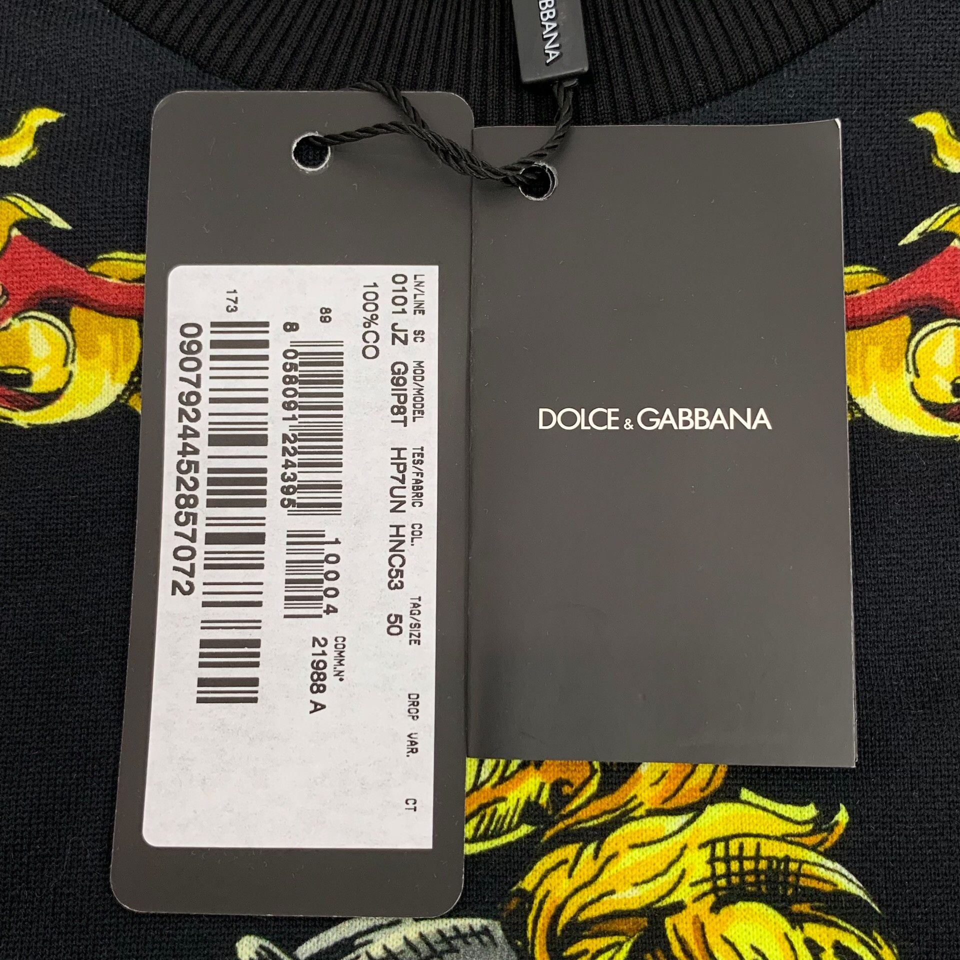 Dolce & Gabbana Dolce & Gabbana Knight Crest Print Sweatshirt 50 Size US M / EU 48-50 / 2 - 7 Thumbnail