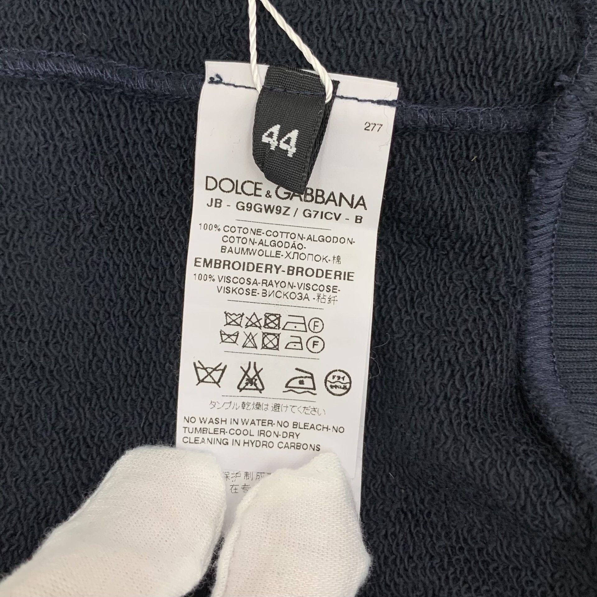 Dolce & Gabbana Dolce & Gabbana Angel Embroidery Hoodie 44 Size US S / EU 44-46 / 1 - 8 Thumbnail
