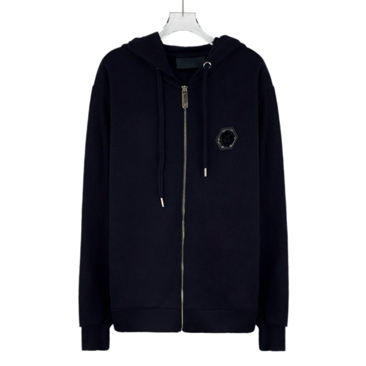 Philipp Plein Philipp Plein Skull Print Zip Hoodie Size L Size US L / EU 52-54 / 3 - 2 Thumbnail