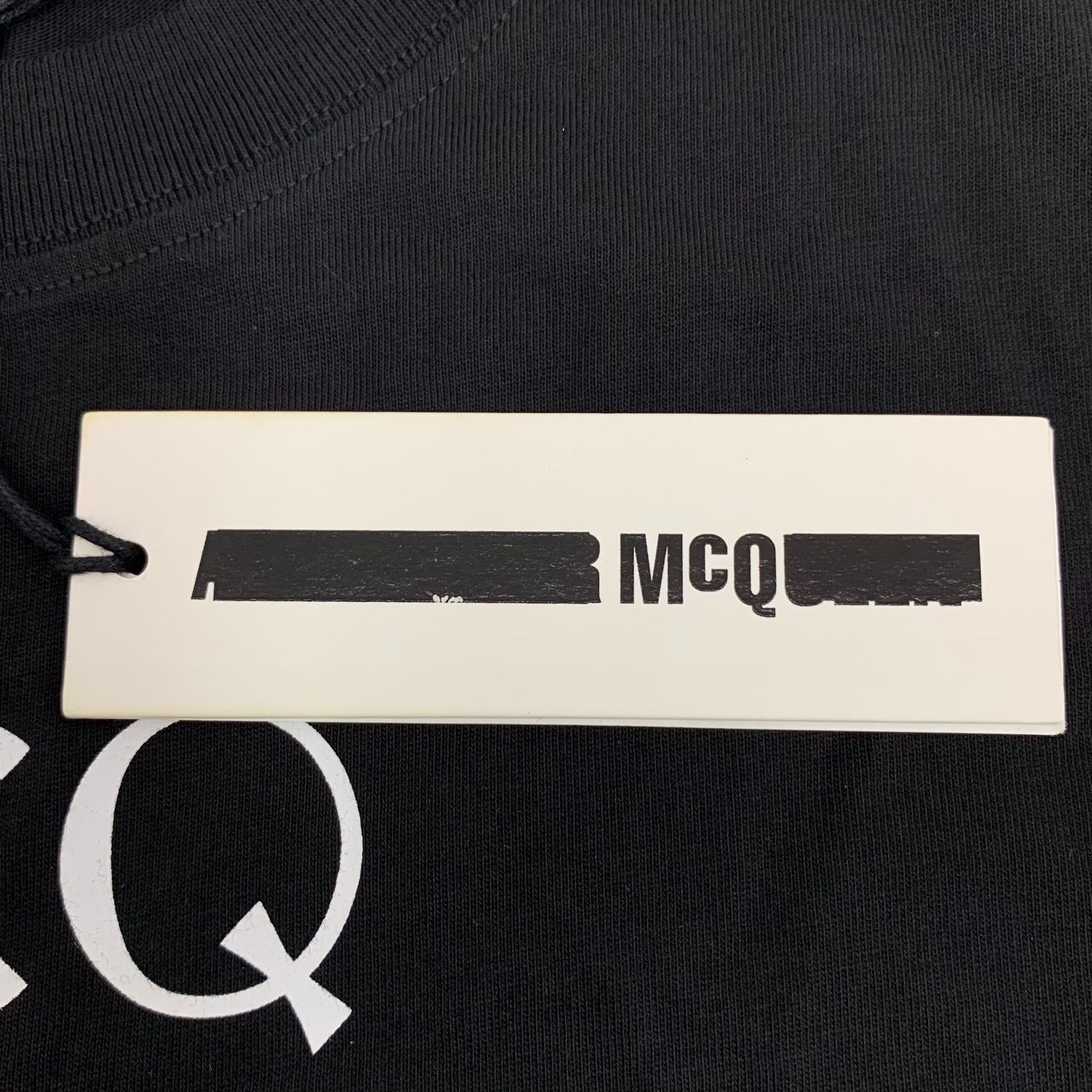 McQ Alexander McQueen MCQ Alexander McQueen Logo Print Cotton T-Shirt Size S Size US S / EU 44-46 / 1 - 7 Thumbnail