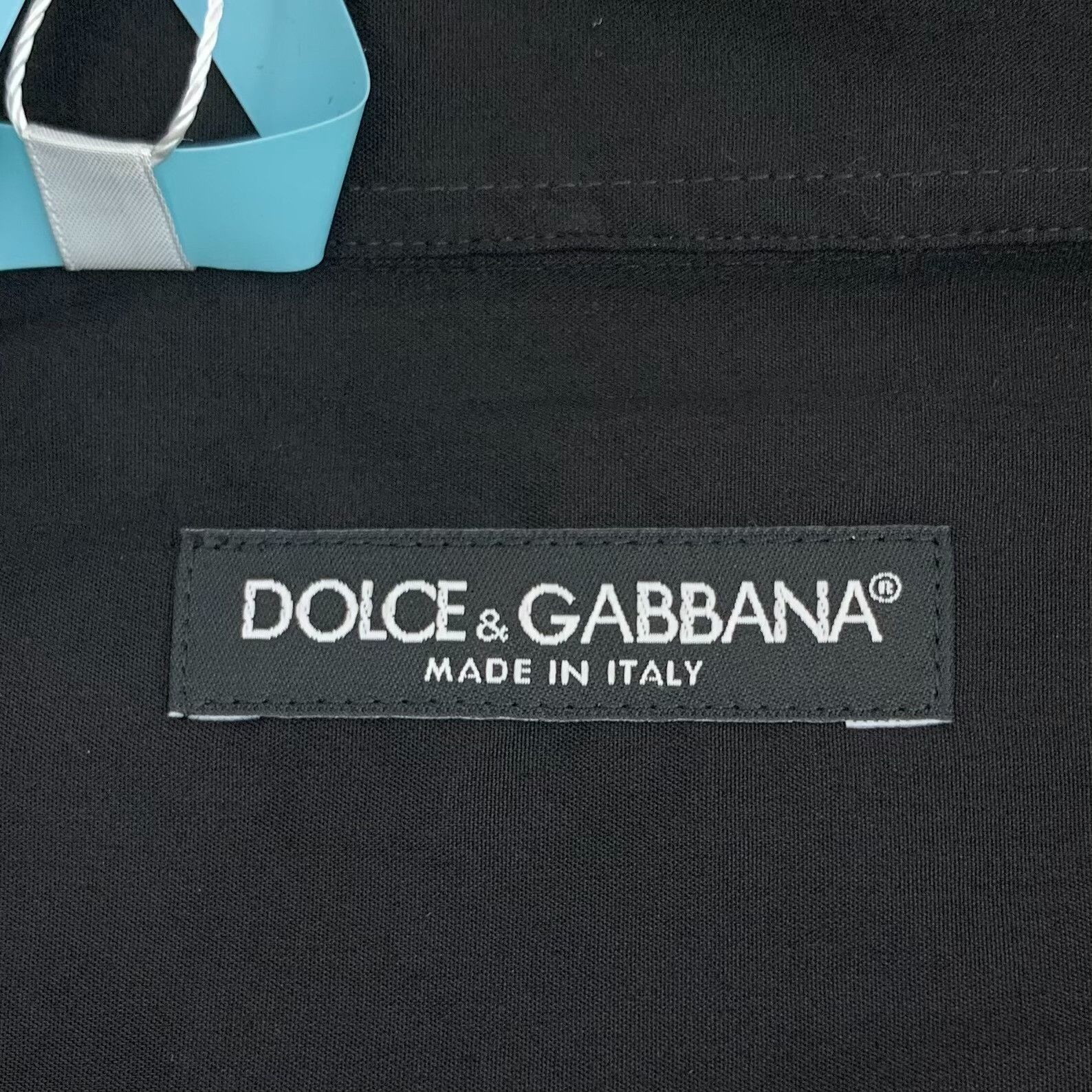 Dolce & Gabbana Dolce & Gabbana Crown Embroidered Shirt Size 42 / 16.5 Size US L / EU 52-54 / 3 - 7 Thumbnail