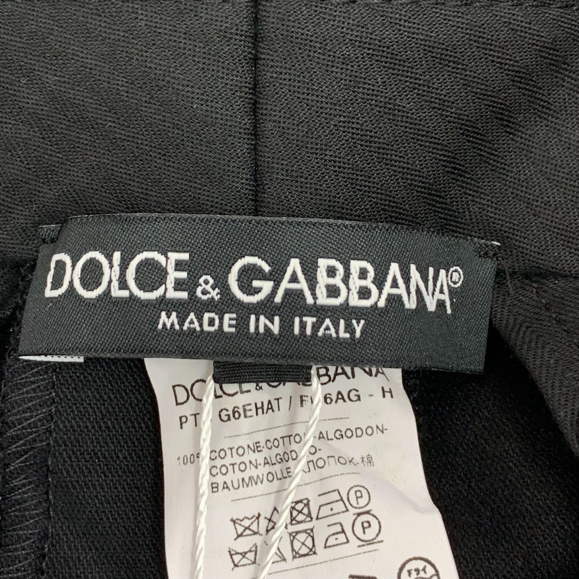 Dolce & Gabbana Dolce & Gabbana Cotton Casual Trousers Size 44 Size US 28 / EU 44 - 7 Thumbnail