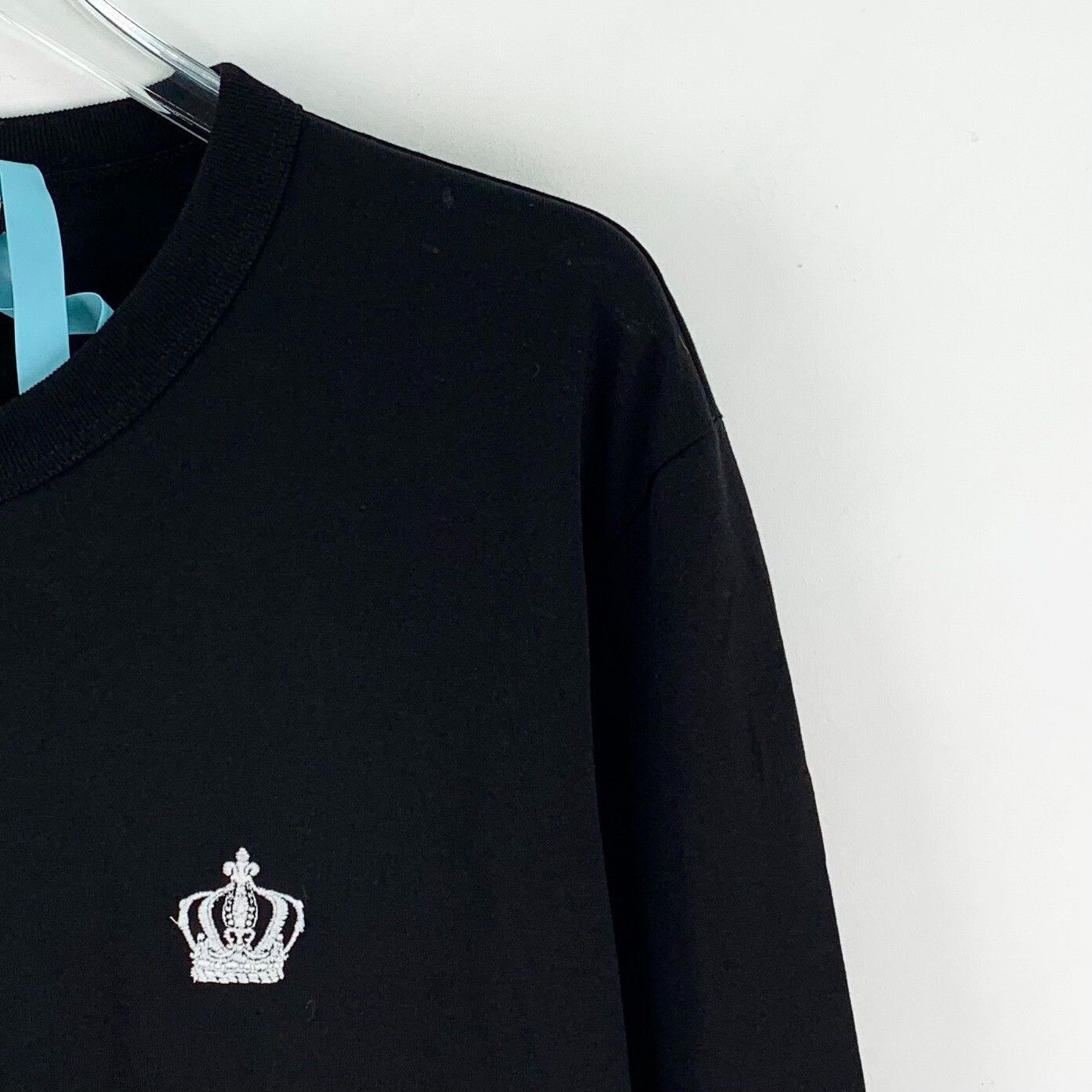 Dolce & Gabbana Dolce & Gabbana Crown Embroidered Henley Sweater 44 Size US S / EU 44-46 / 1 - 4 Thumbnail