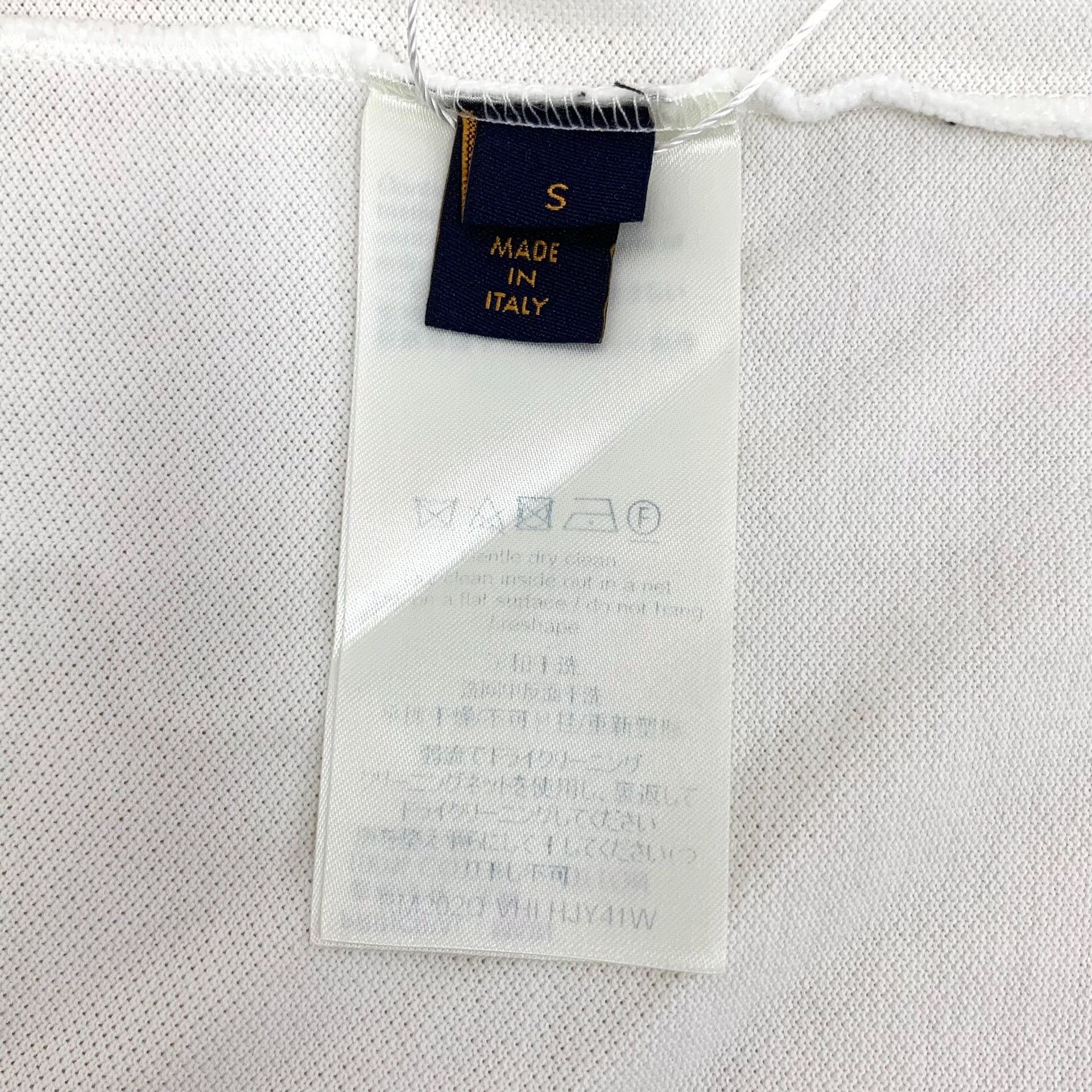 Louis Vuitton Louis Vuitton Damier Textured Polo Shirt US S Size US S / EU 44-46 / 1 - 6 Thumbnail