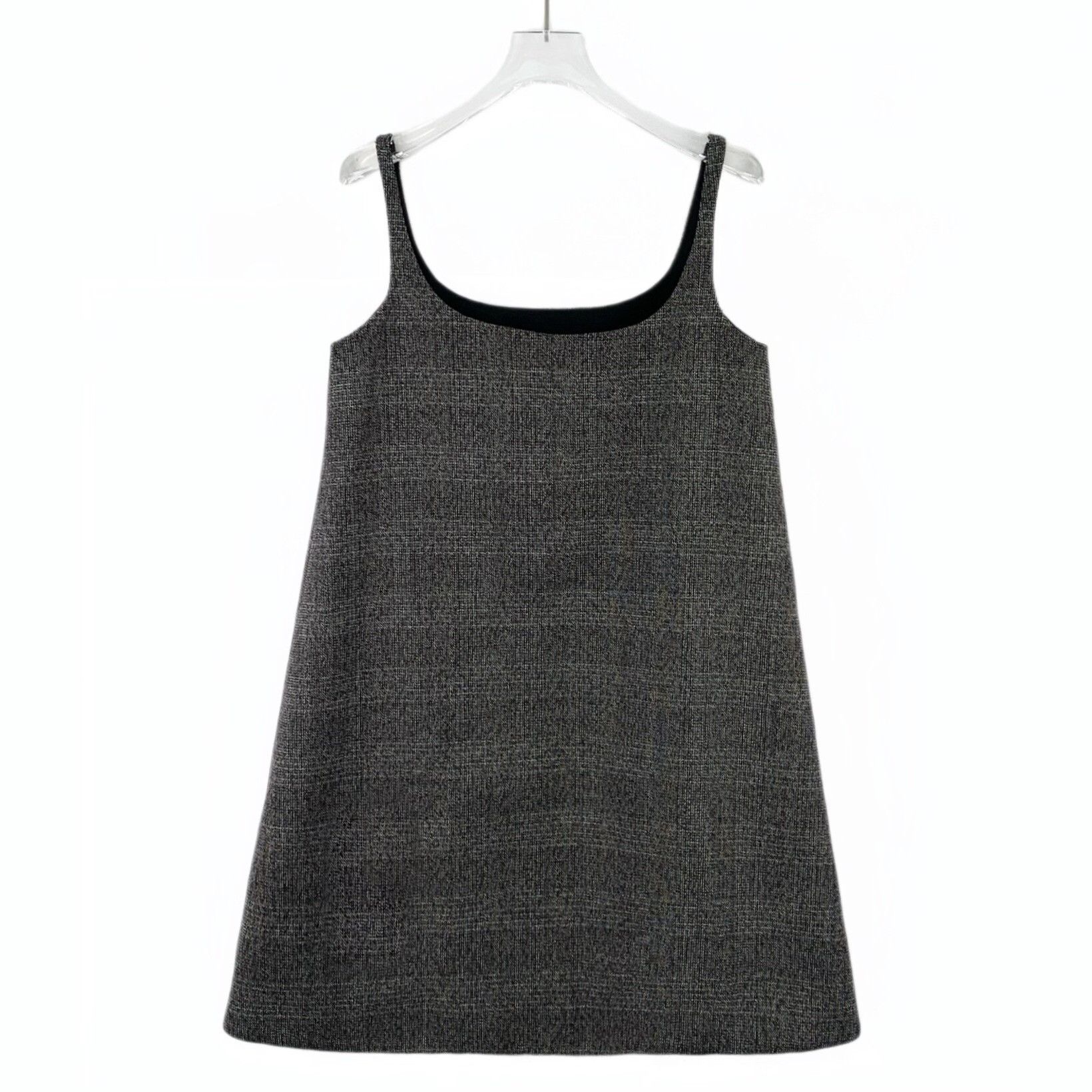 Prada Prada Triangle Logo Bow Wool Strap Dress 36 Size XS / US 0-2 / IT 36-38 - 3 Thumbnail