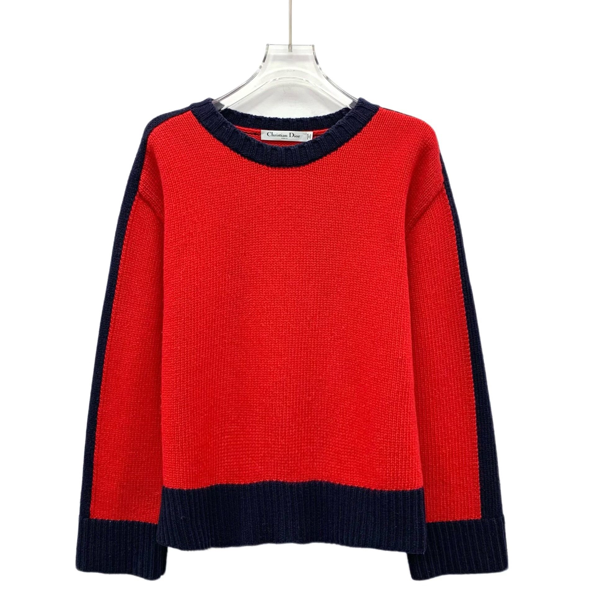 Dior Dior J'Adior Intarsia Wool Cashmere Sweater 34 Size XS / US 0-2 / IT 36-38 - 2 Thumbnail