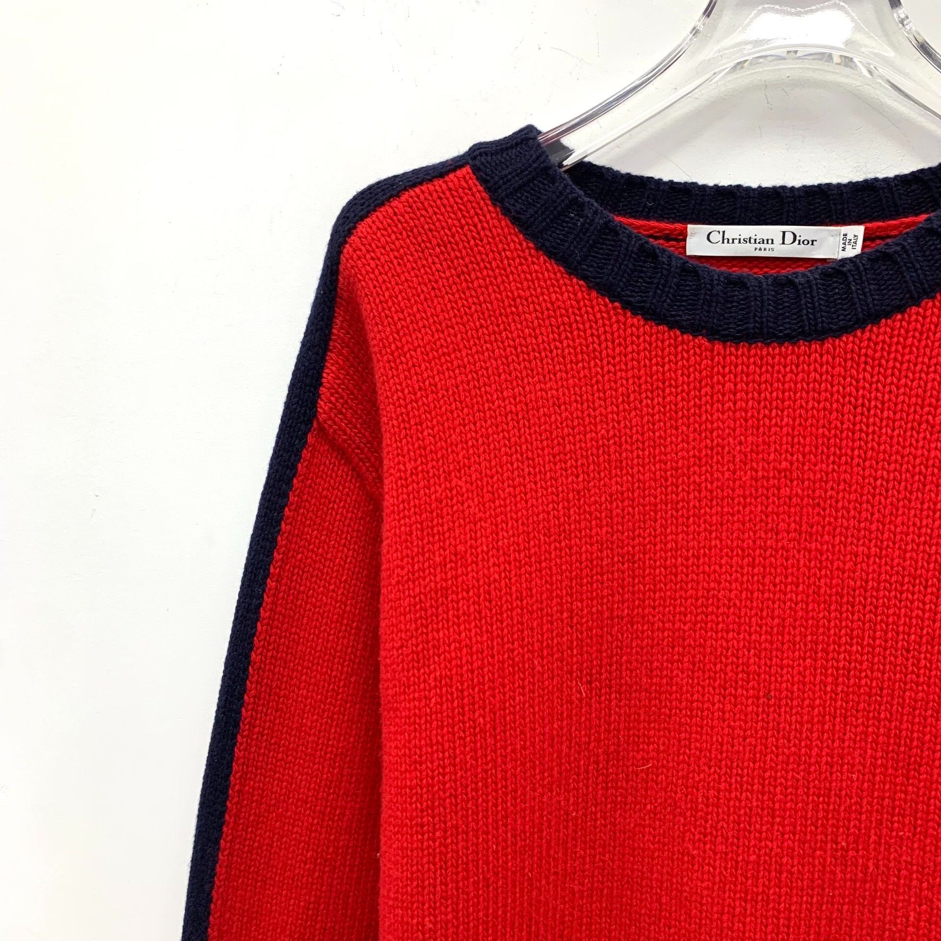 Dior Dior J'Adior Intarsia Wool Cashmere Sweater 34 Size XS / US 0-2 / IT 36-38 - 4 Thumbnail