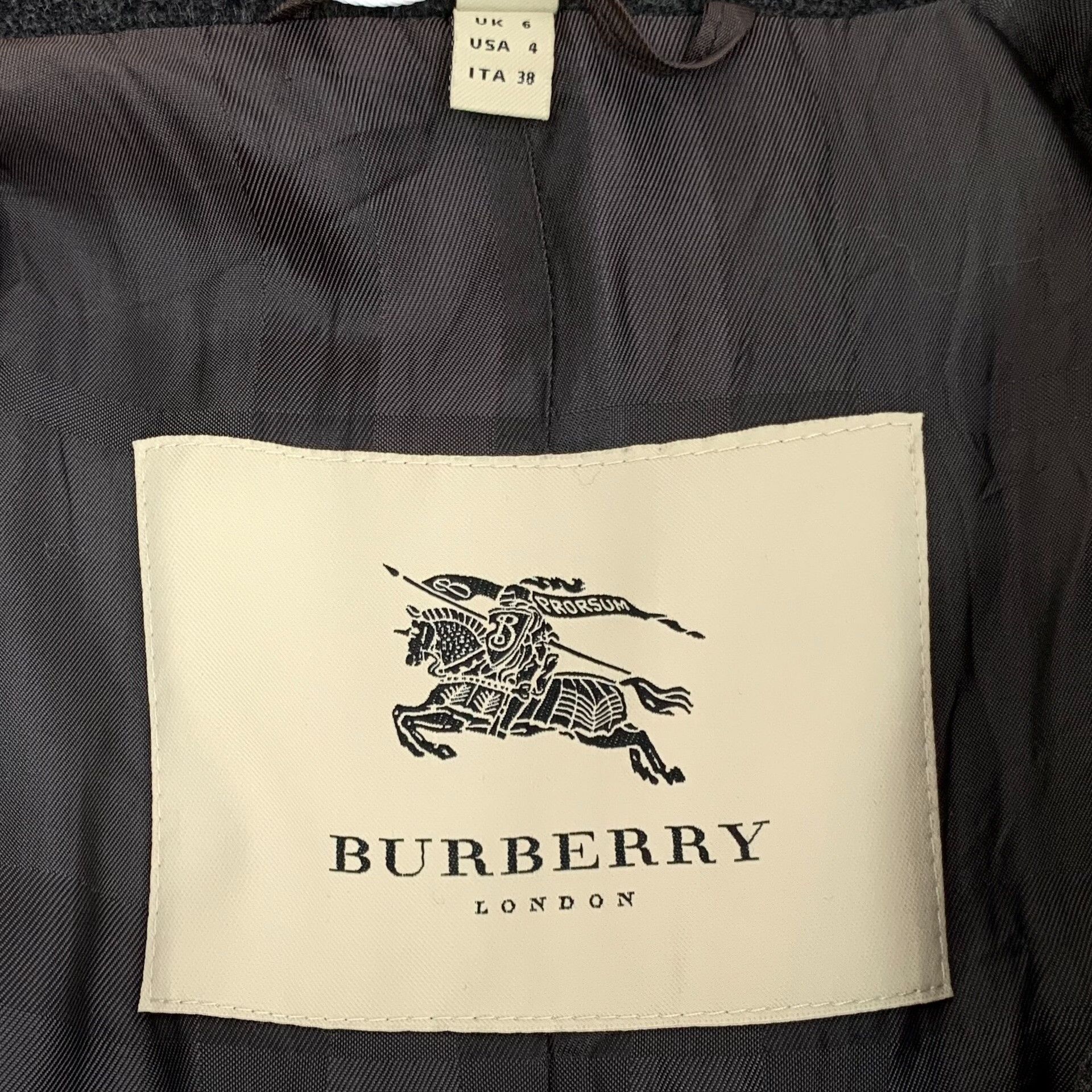Burberry Burberry Wool Cashmere Long Coat ITA 38 Size XS / US 0-2 / IT 36-38 - 6 Thumbnail