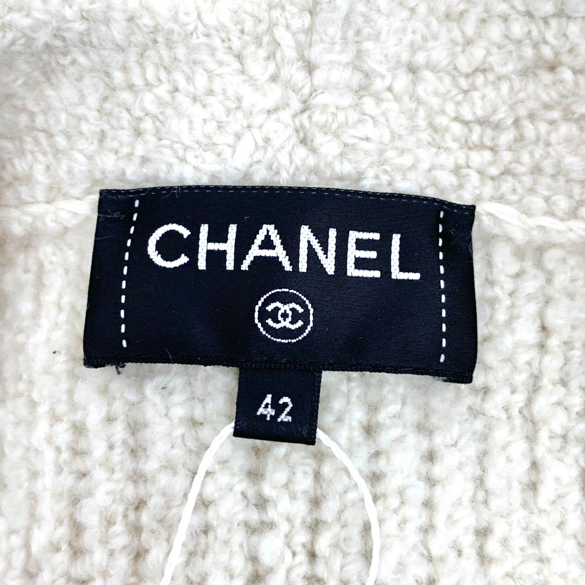 Chanel Chanel Cashmere Ruffle Cardigan 42 Size M / US 6-8 / IT 42-44 - 6 Thumbnail